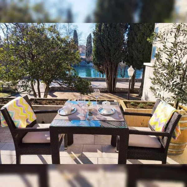 Patio in Hotel Leotar