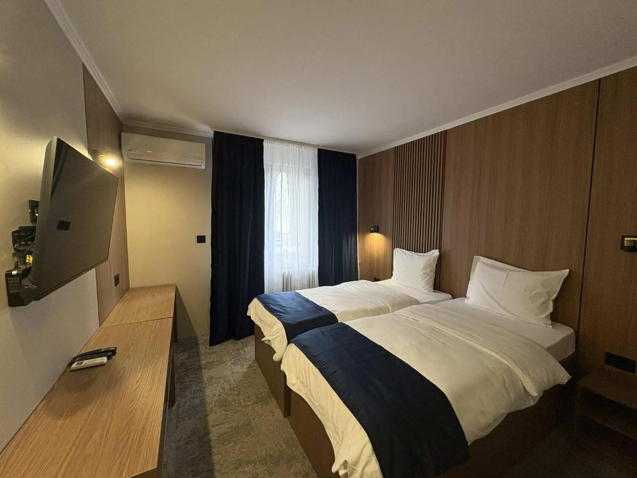 Bed in Hotel Leotar