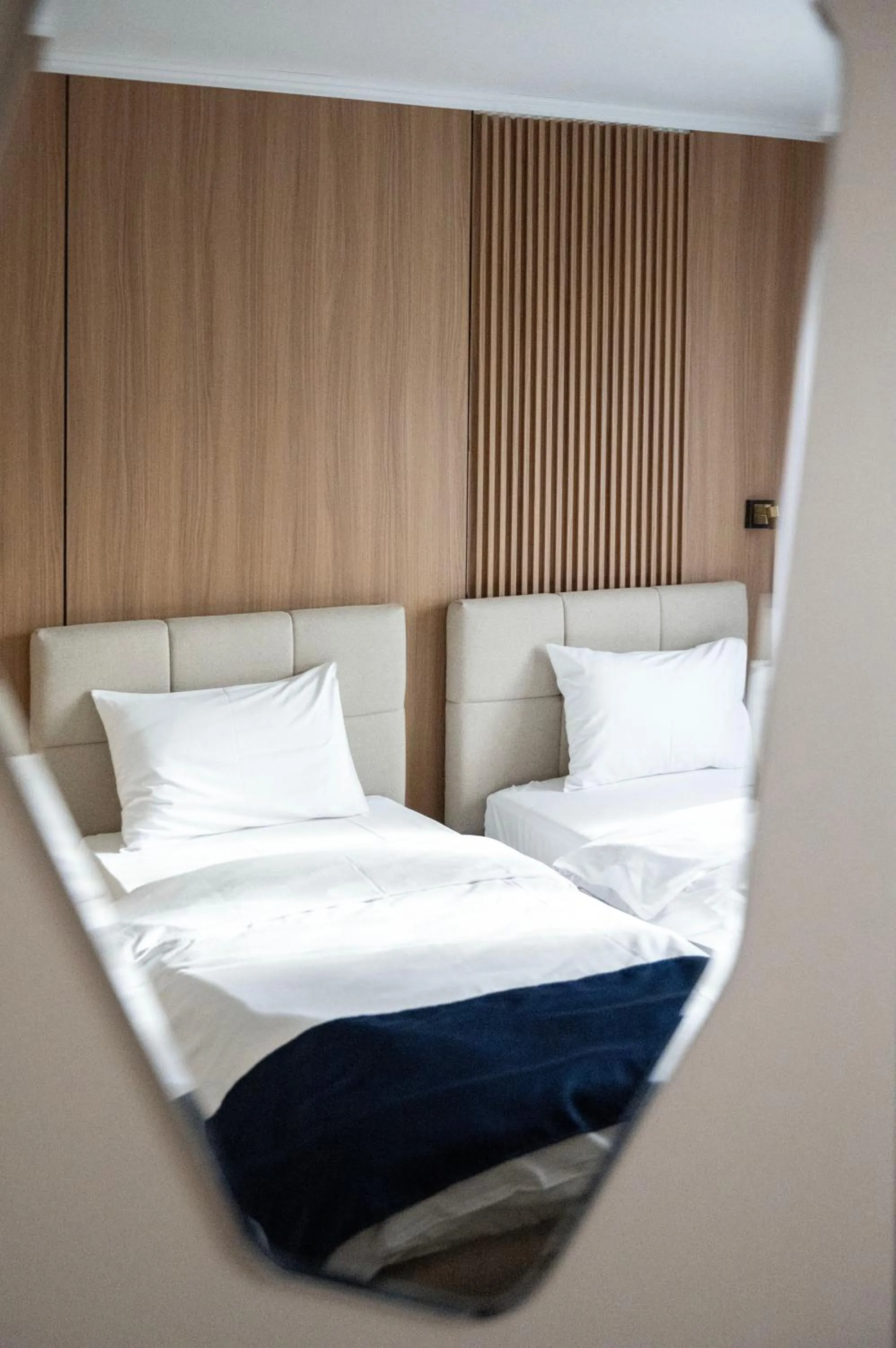 Bed in Hotel Leotar