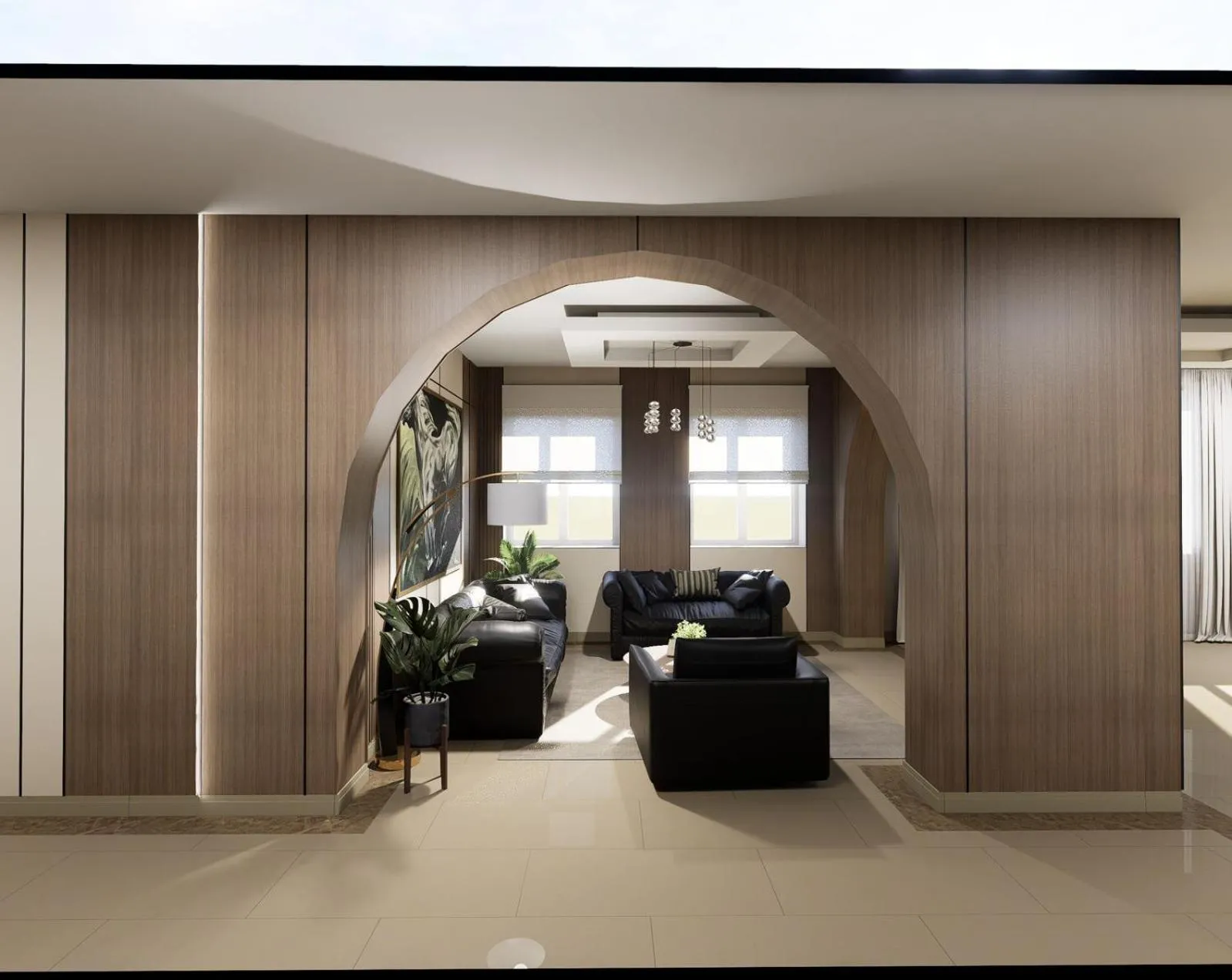 Living room in Hotel Leotar