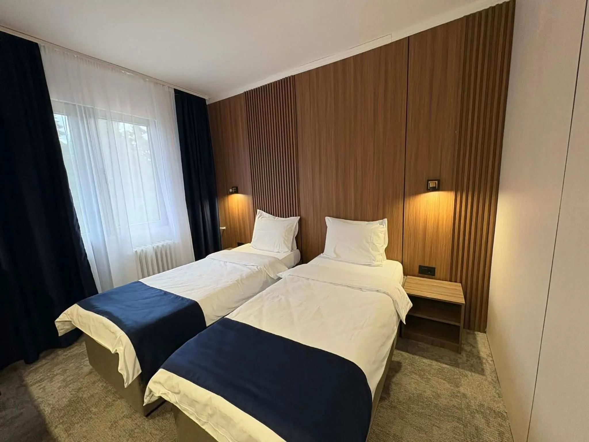 Bed in Hotel Leotar
