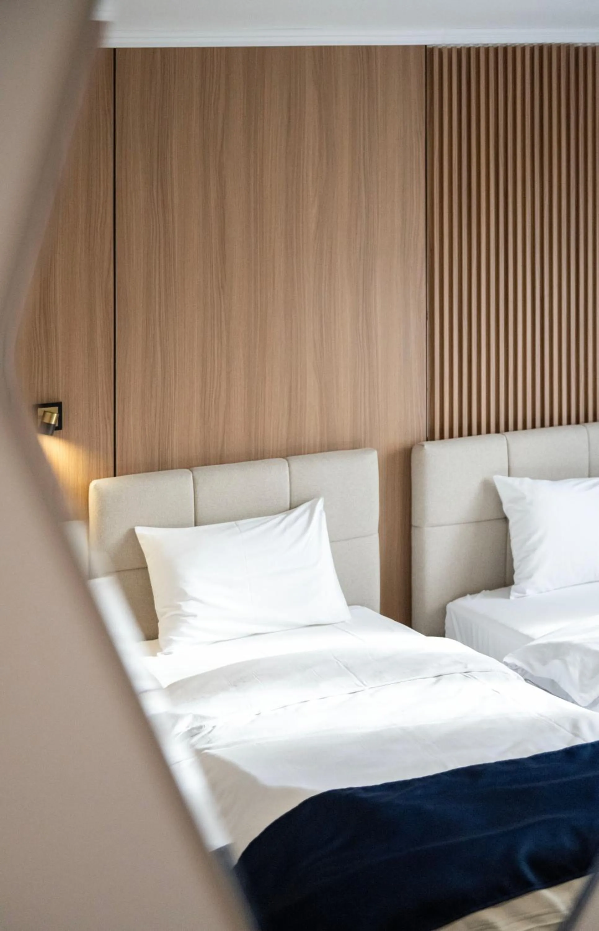 Bed in Hotel Leotar