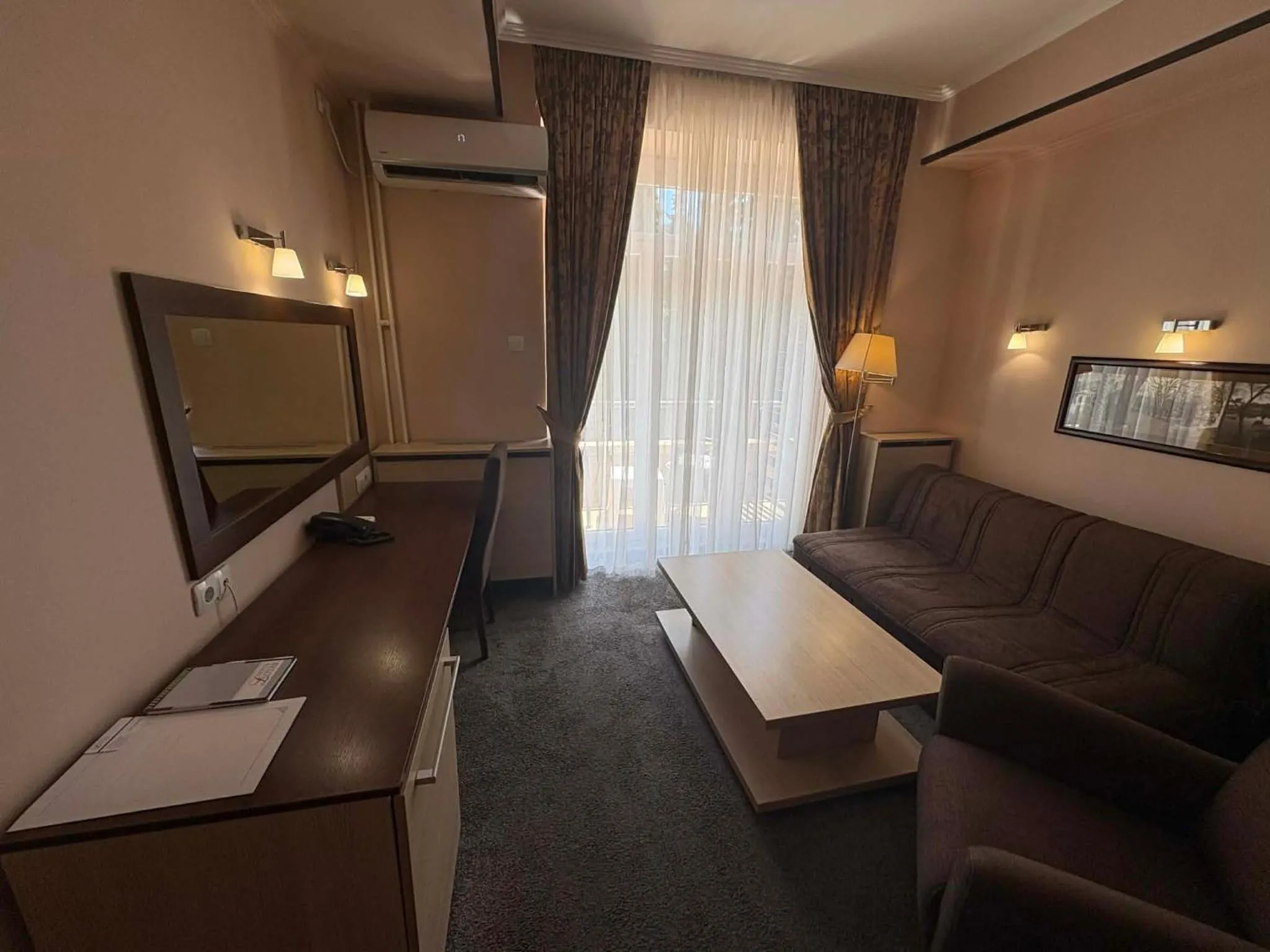 Bed in Hotel Leotar