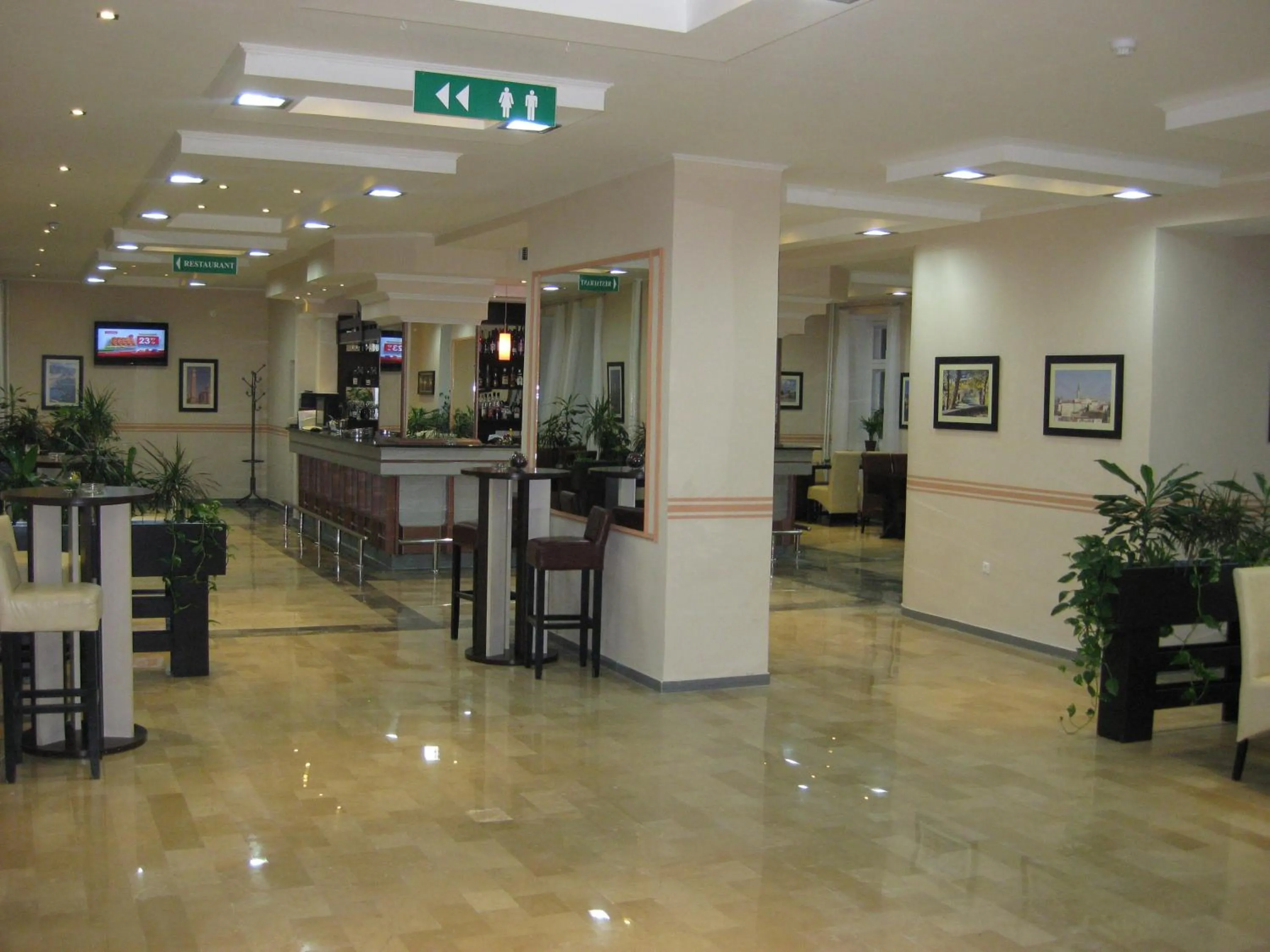 Lobby or reception in Hotel Leotar