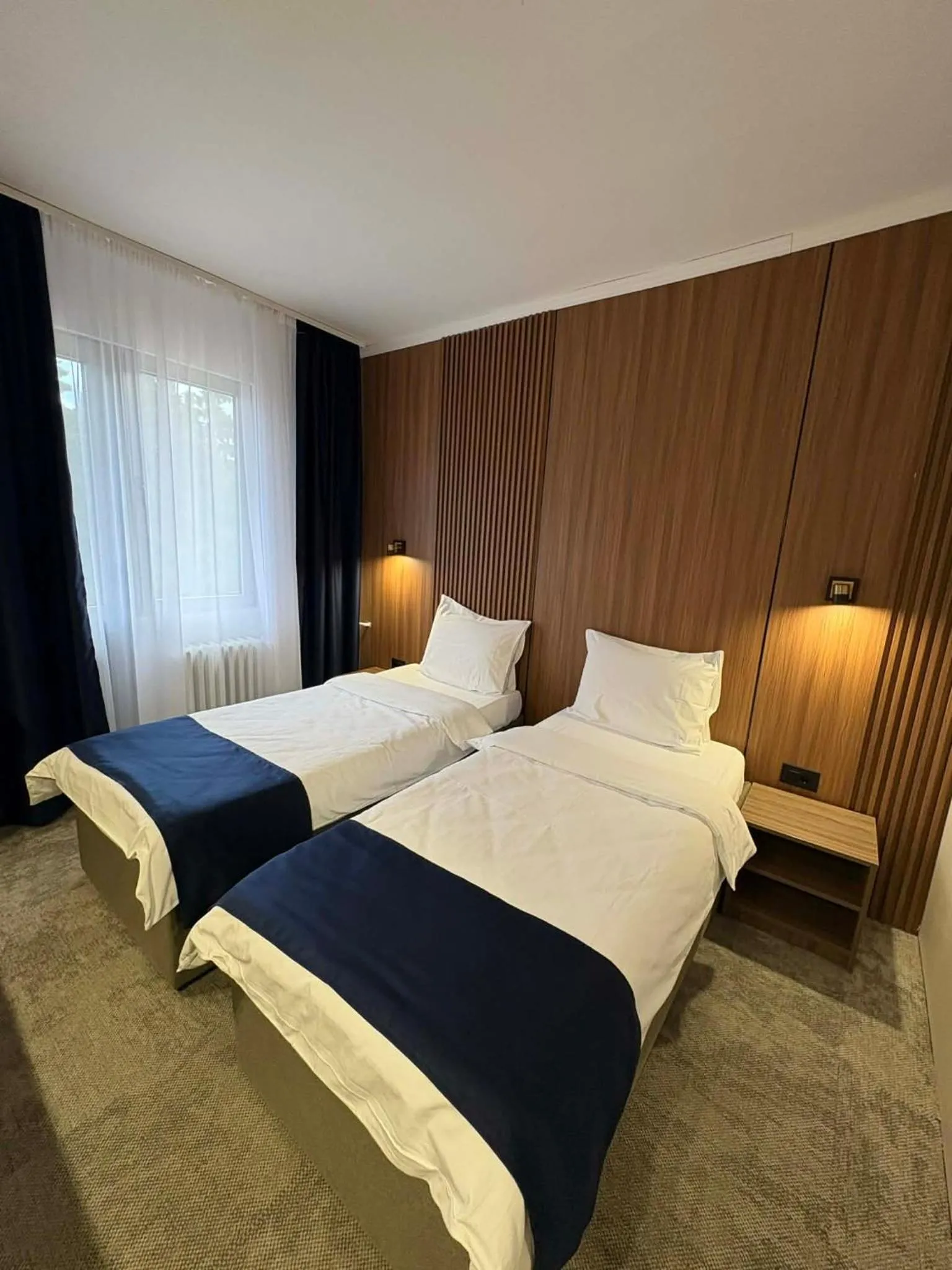 Bed in Hotel Leotar