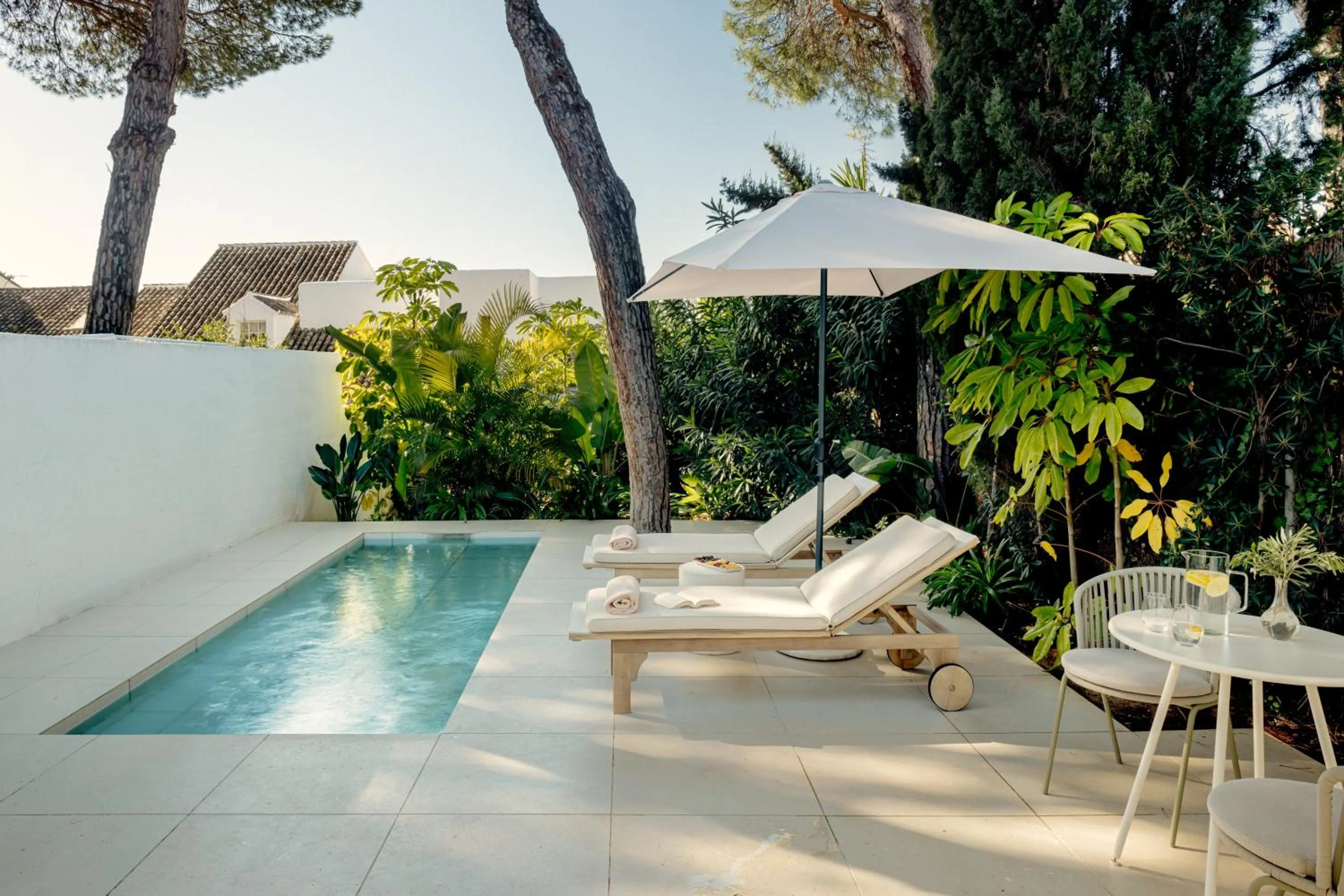 Patio in Anfitrión Villas & Suites