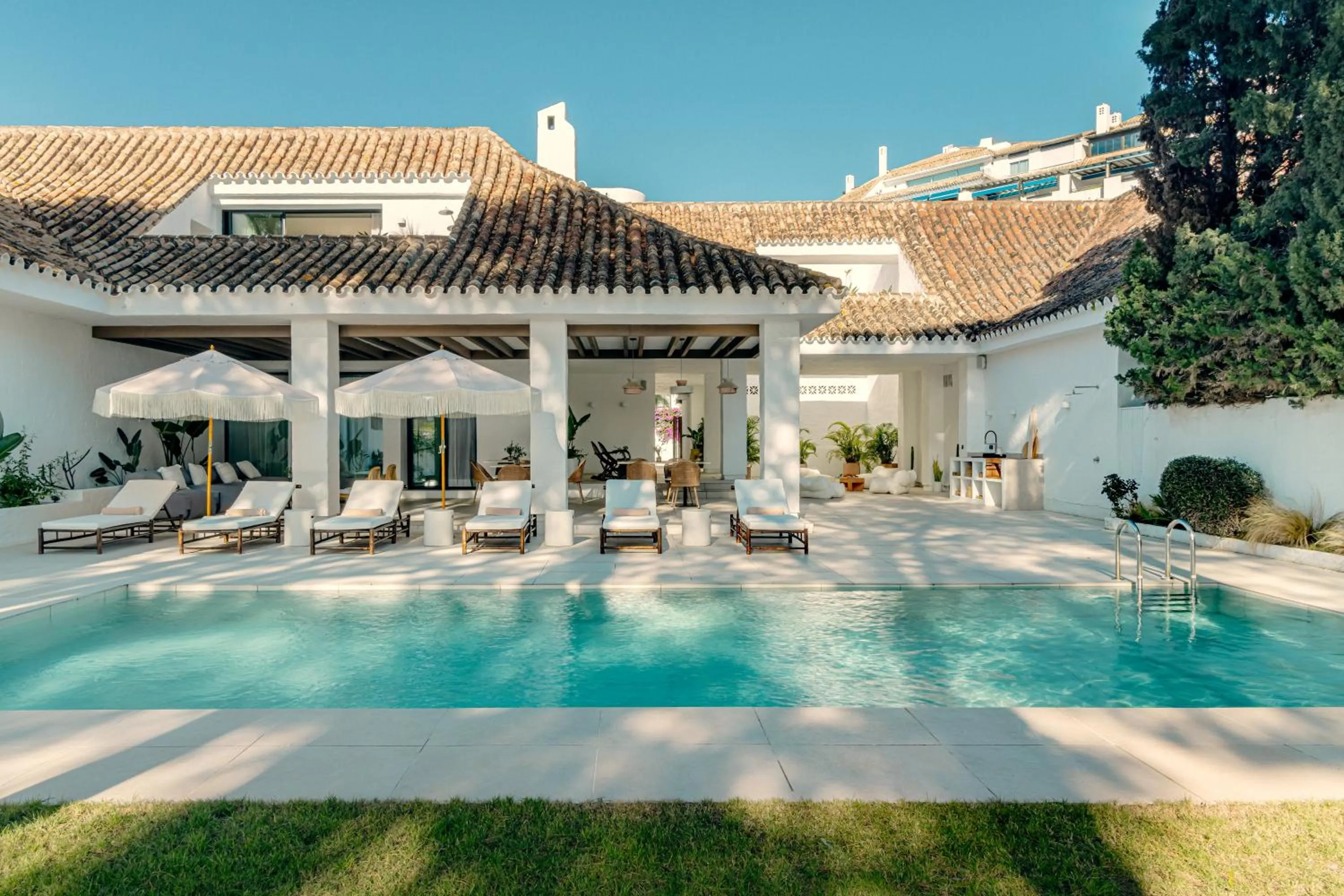 Patio in Anfitrión Villas & Suites