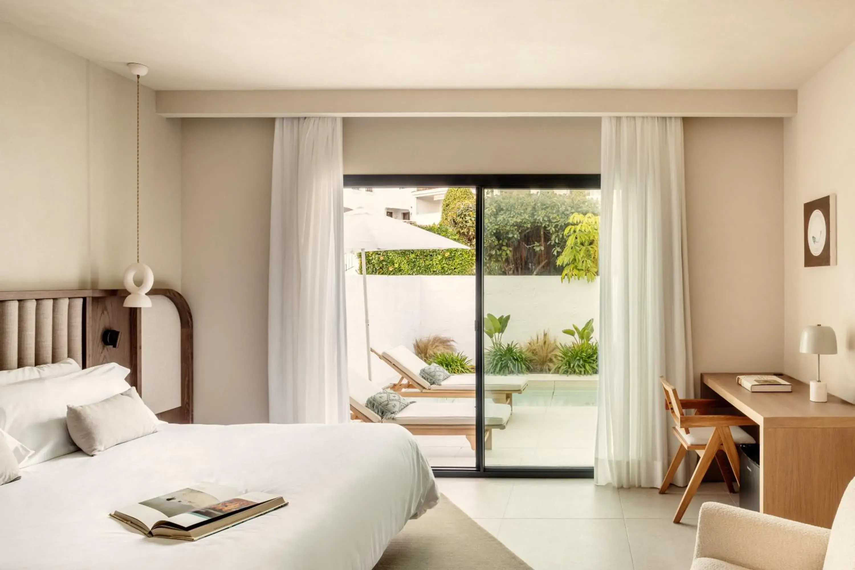 Bed in Anfitrión Villas & Suites Bed in Anfitrión Villas & Suites