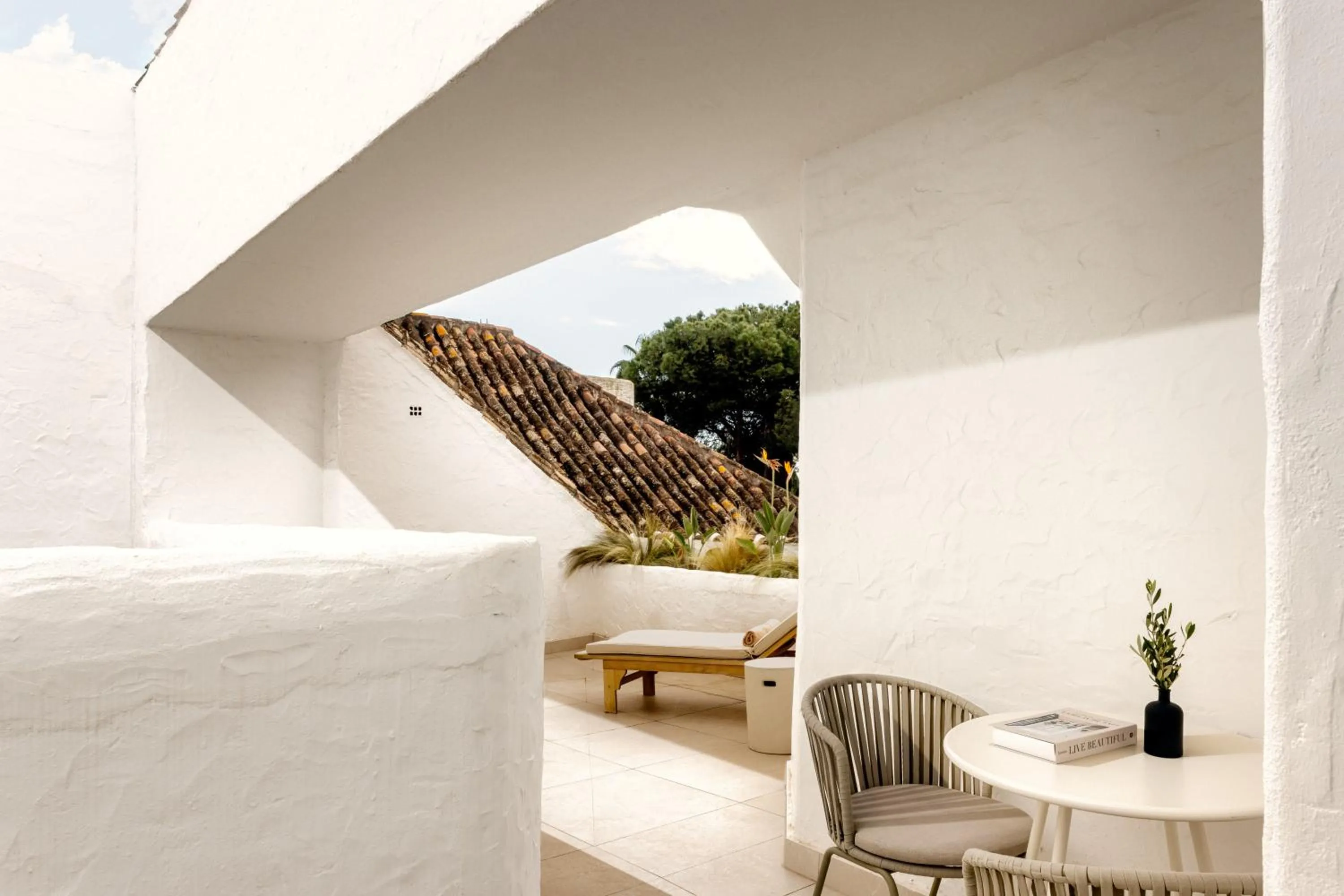 Patio in Anfitrión Villas & Suites