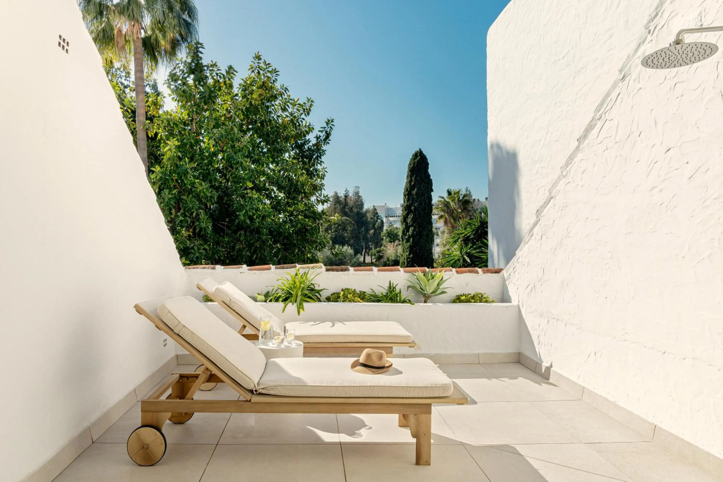 Patio in Anfitrión Villas & Suites