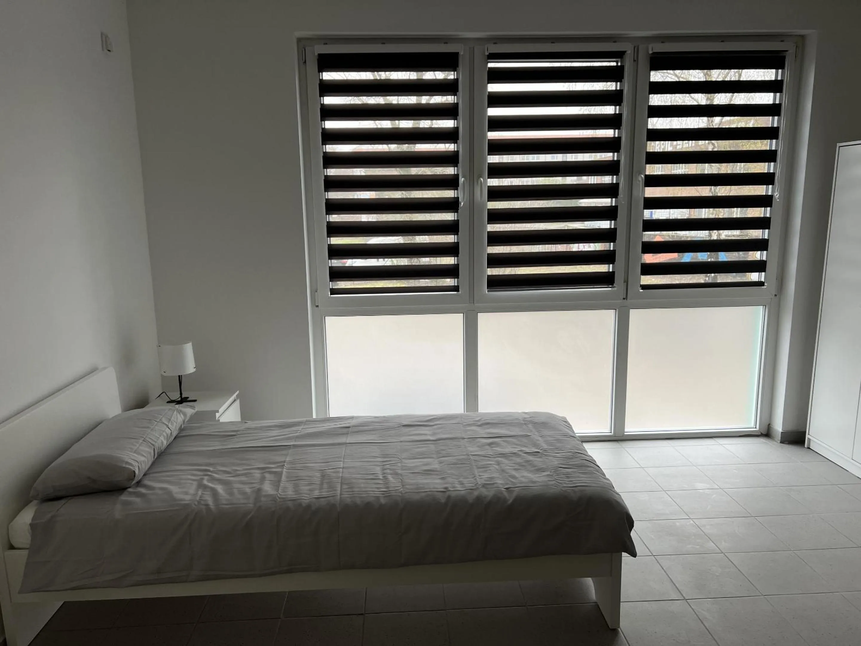 Bedroom, Bed in Aparts Room Hannover Centrum