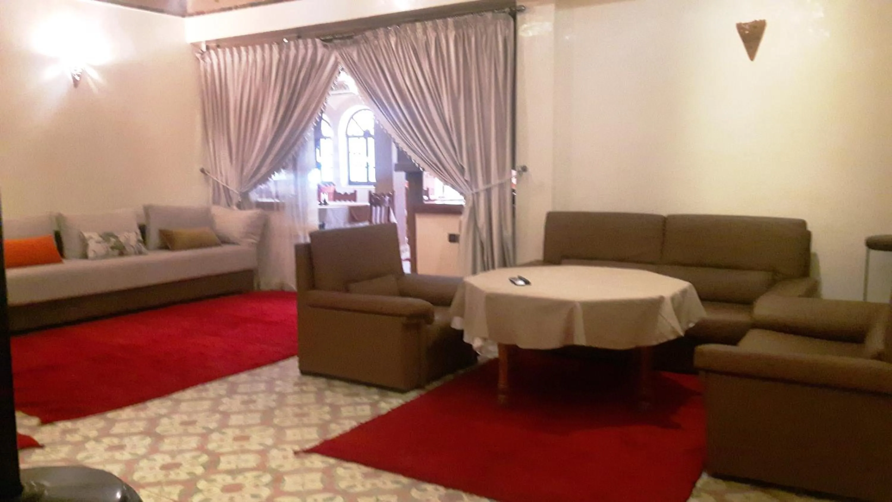 Living room in Kasbah Sirocco