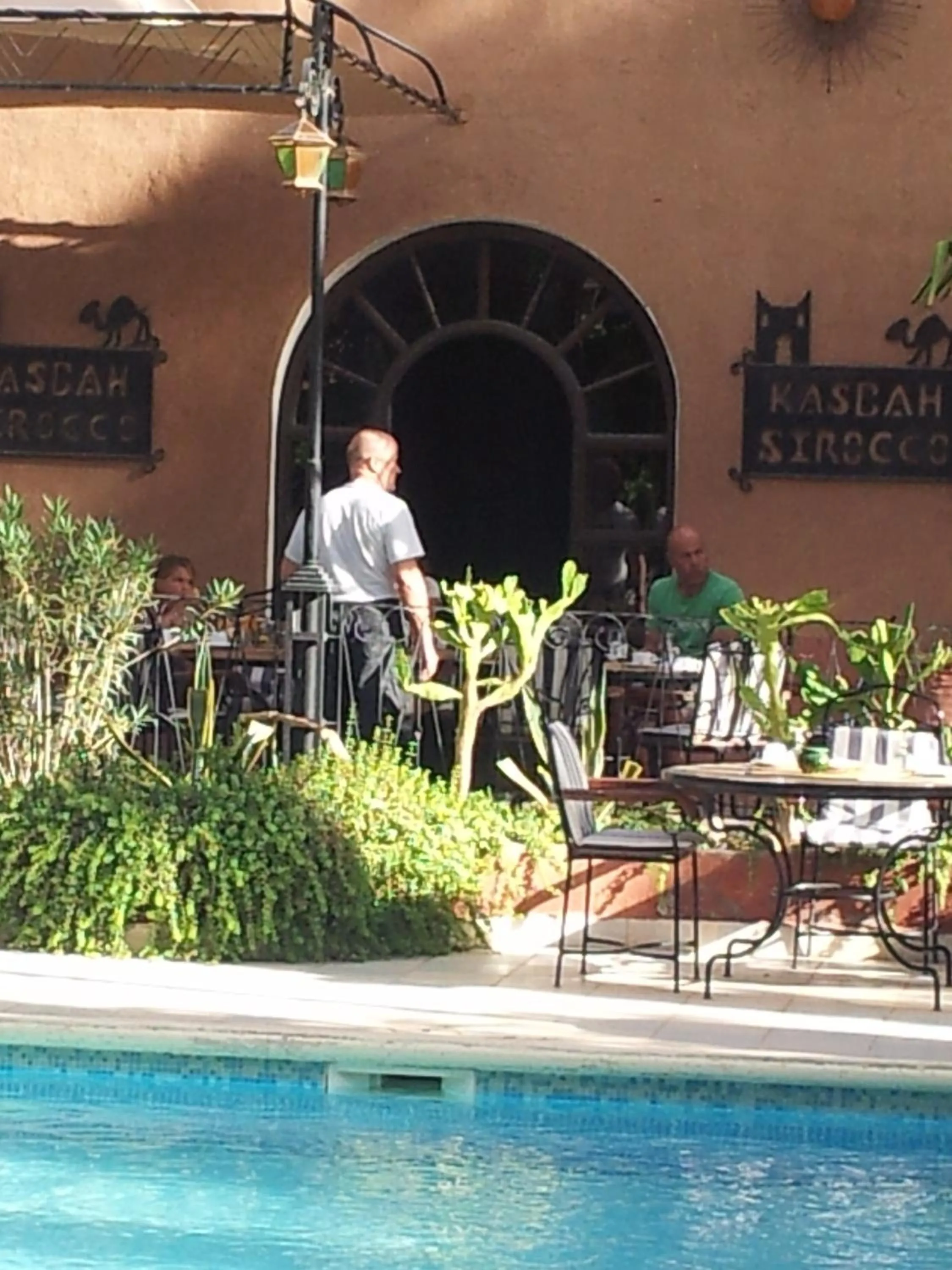 People in Kasbah Sirocco