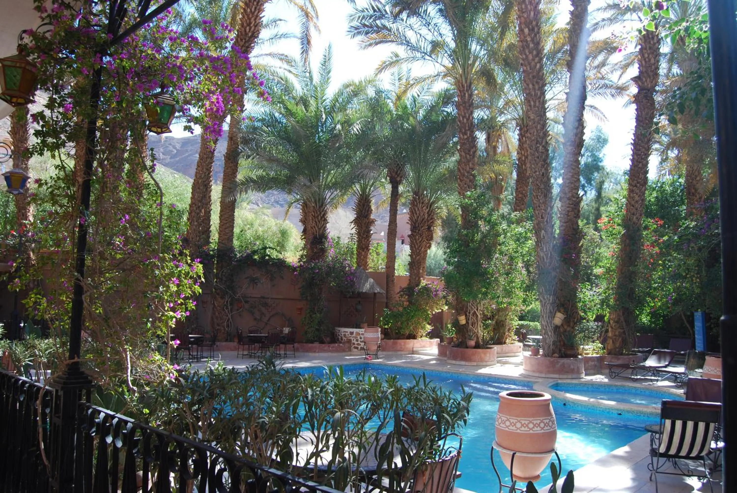 Garden in Kasbah Sirocco