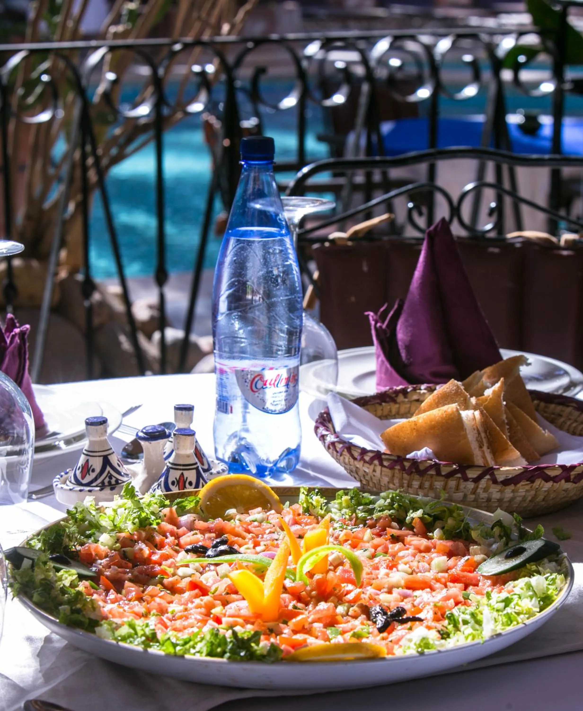 Meals in Kasbah Sirocco