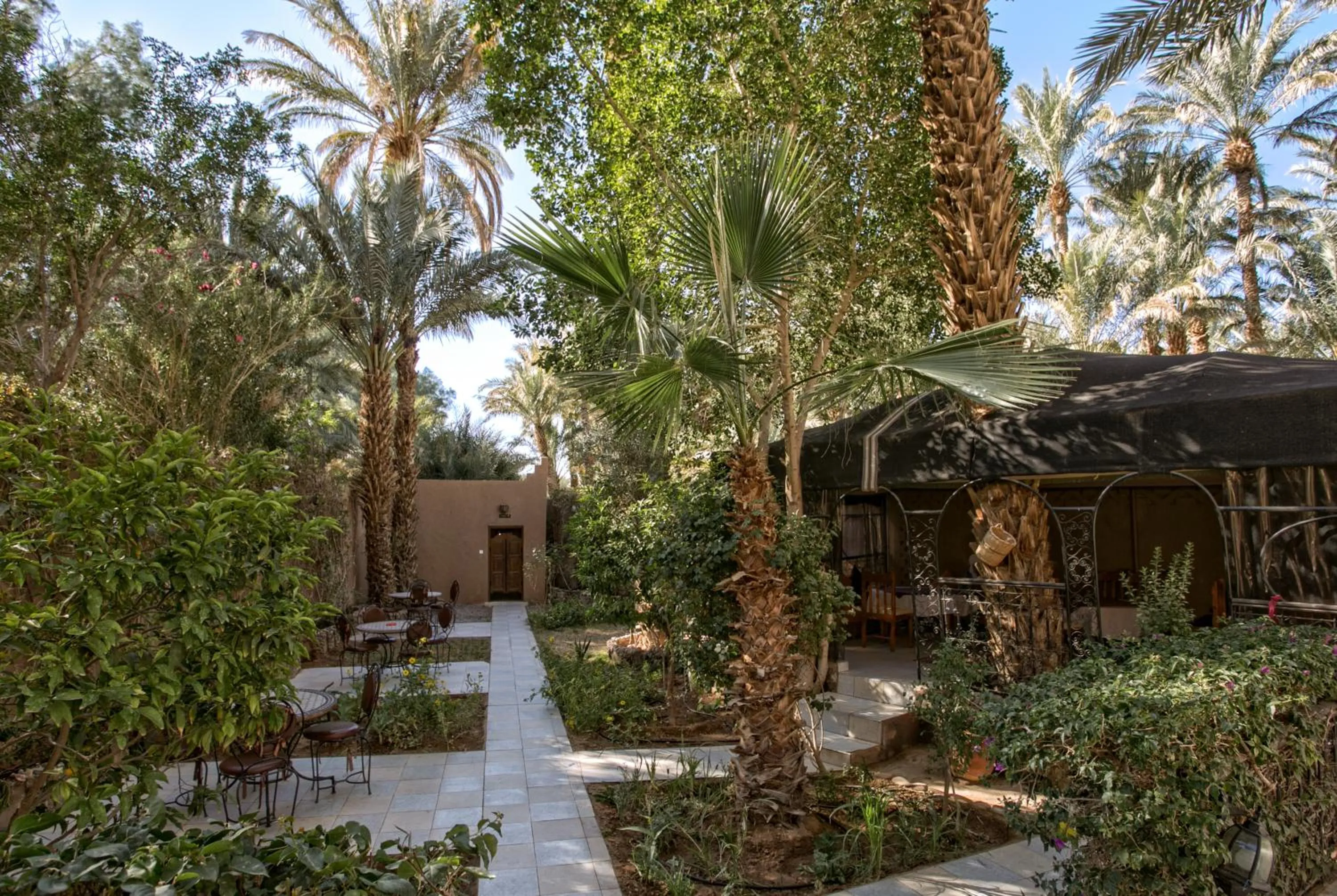 Garden in Kasbah Sirocco