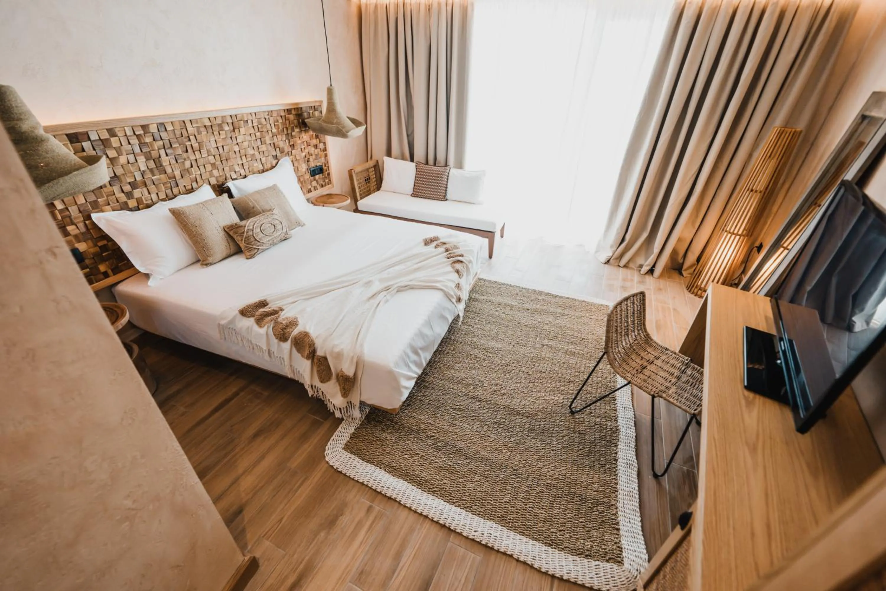 Bed in Lost Seaside Hotel