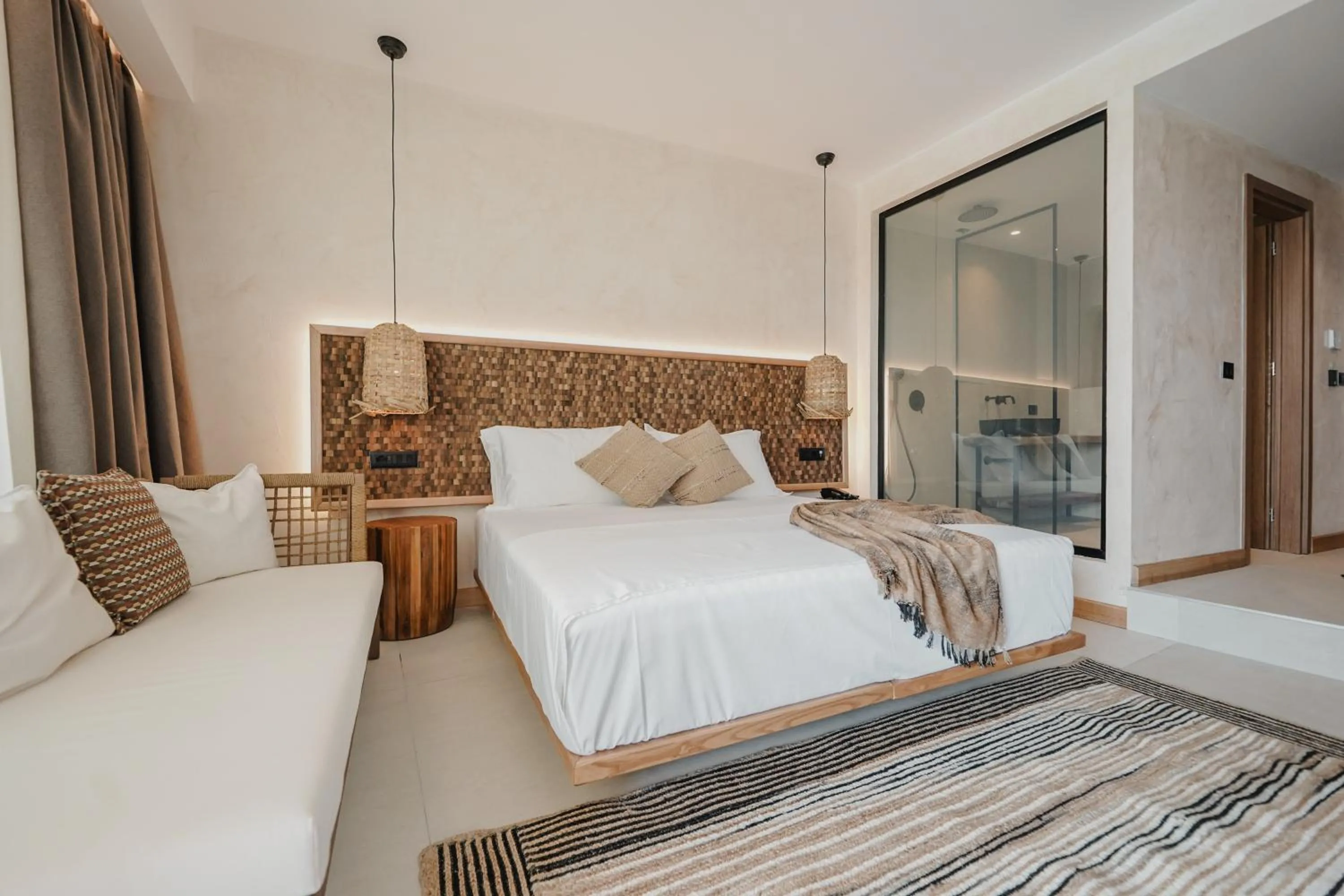 Bed in Lost Seaside Hotel