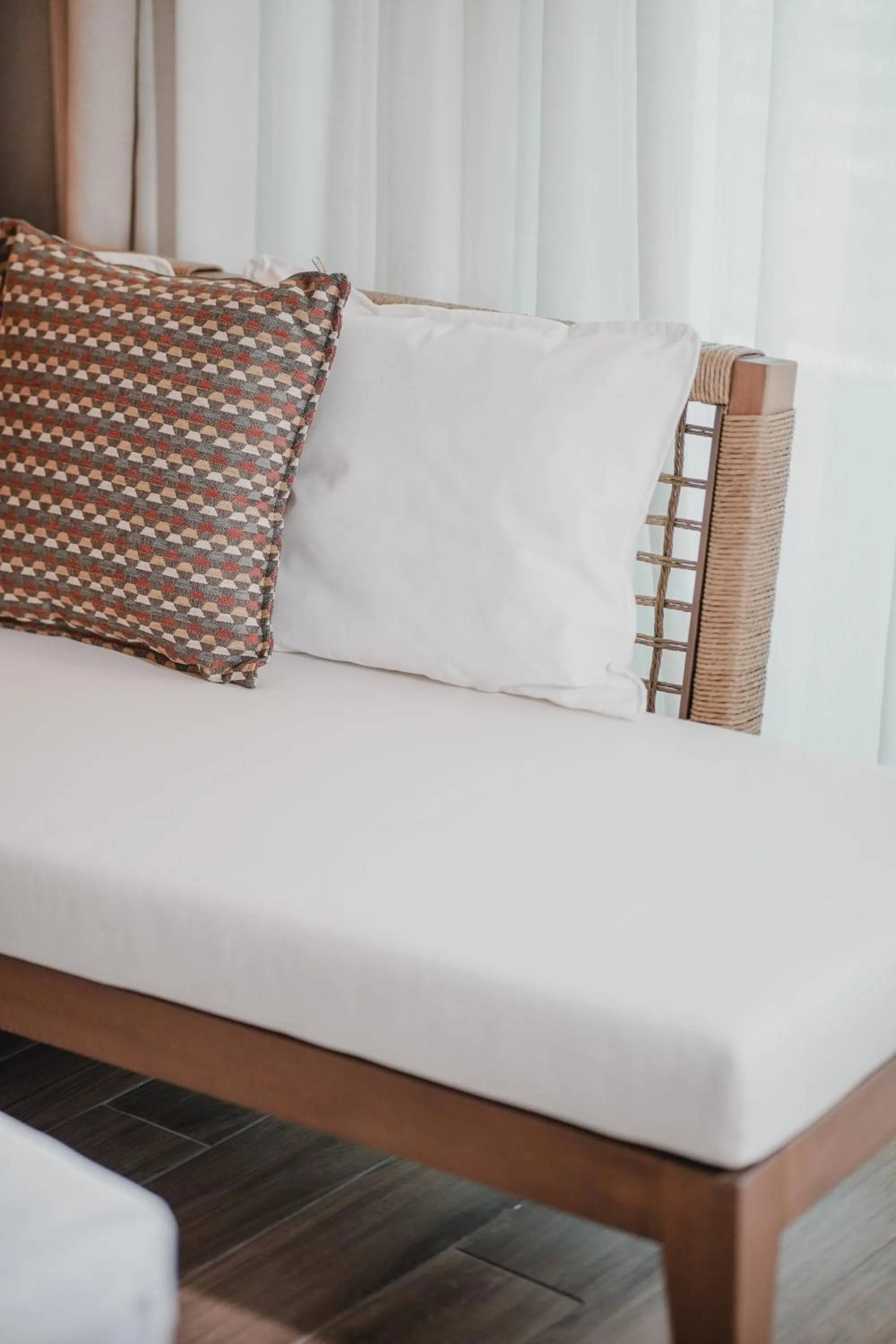 Seating area, Bed in Lost Seaside Hotel