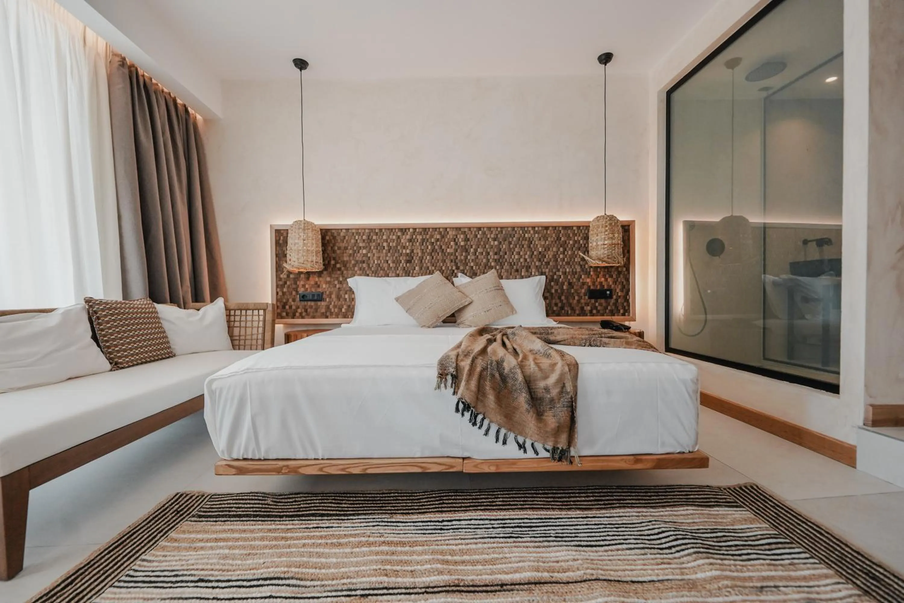 Bed in Lost Seaside Hotel