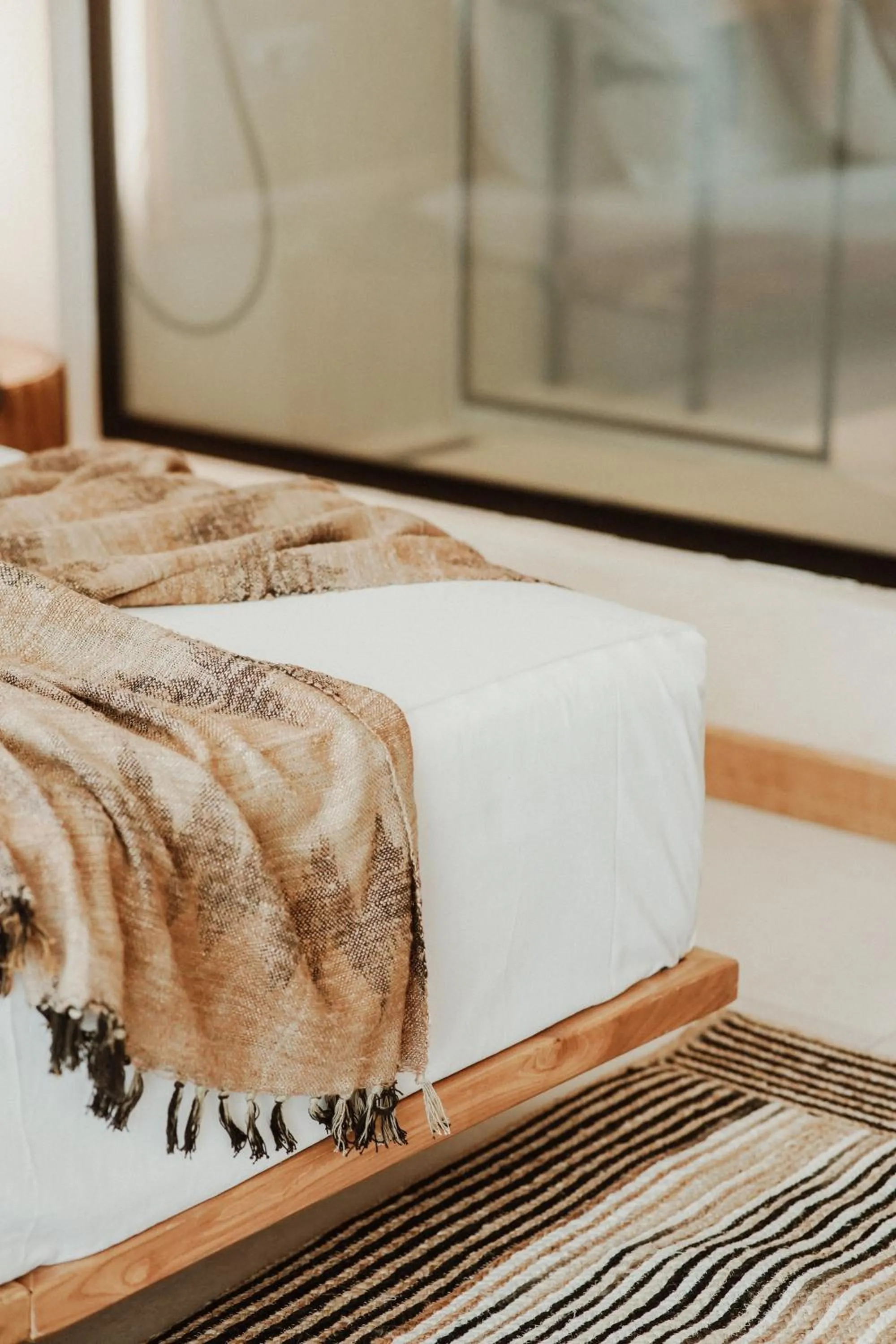 Bed in Lost Seaside Hotel