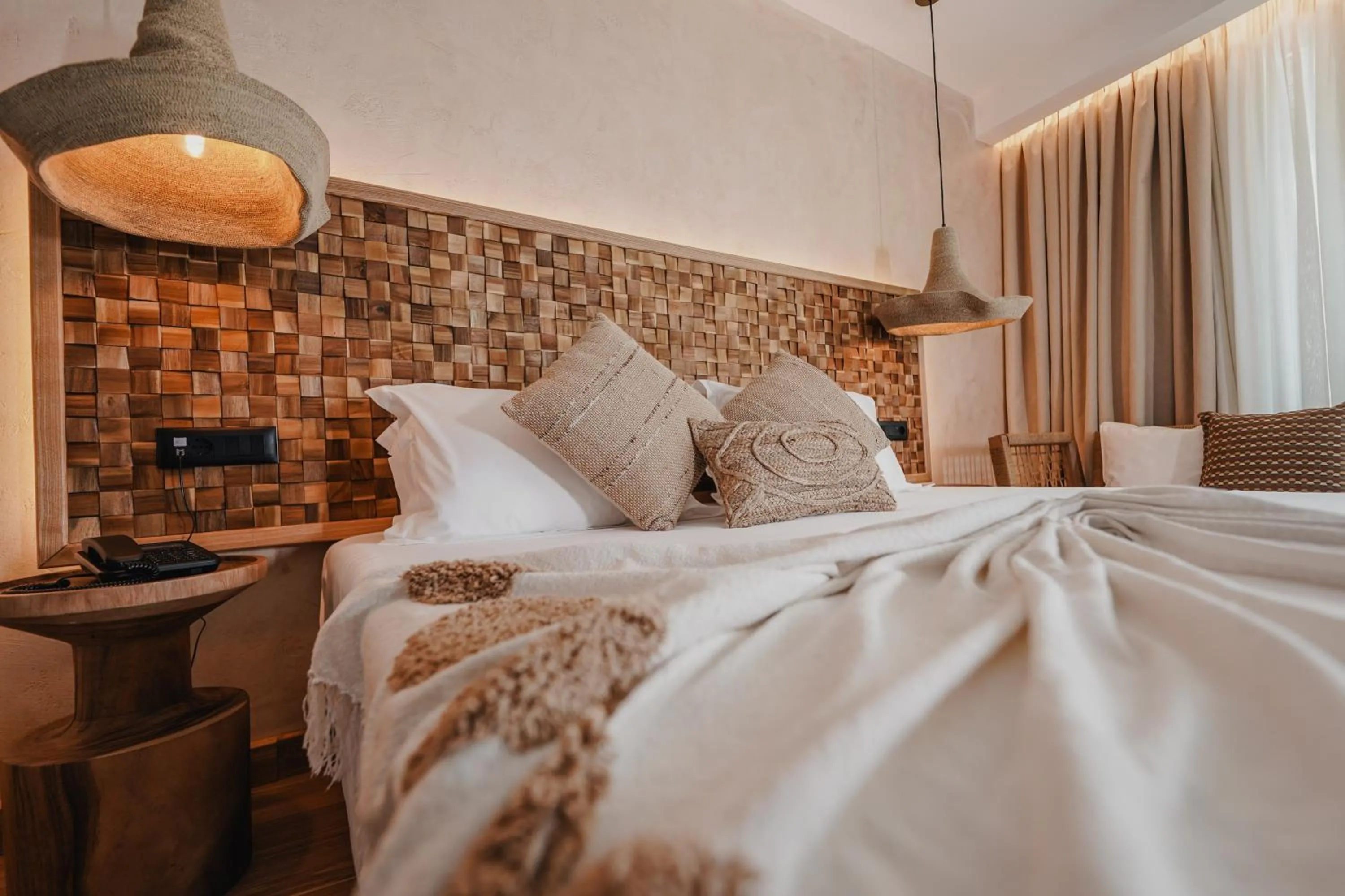 Bed in Lost Seaside Hotel