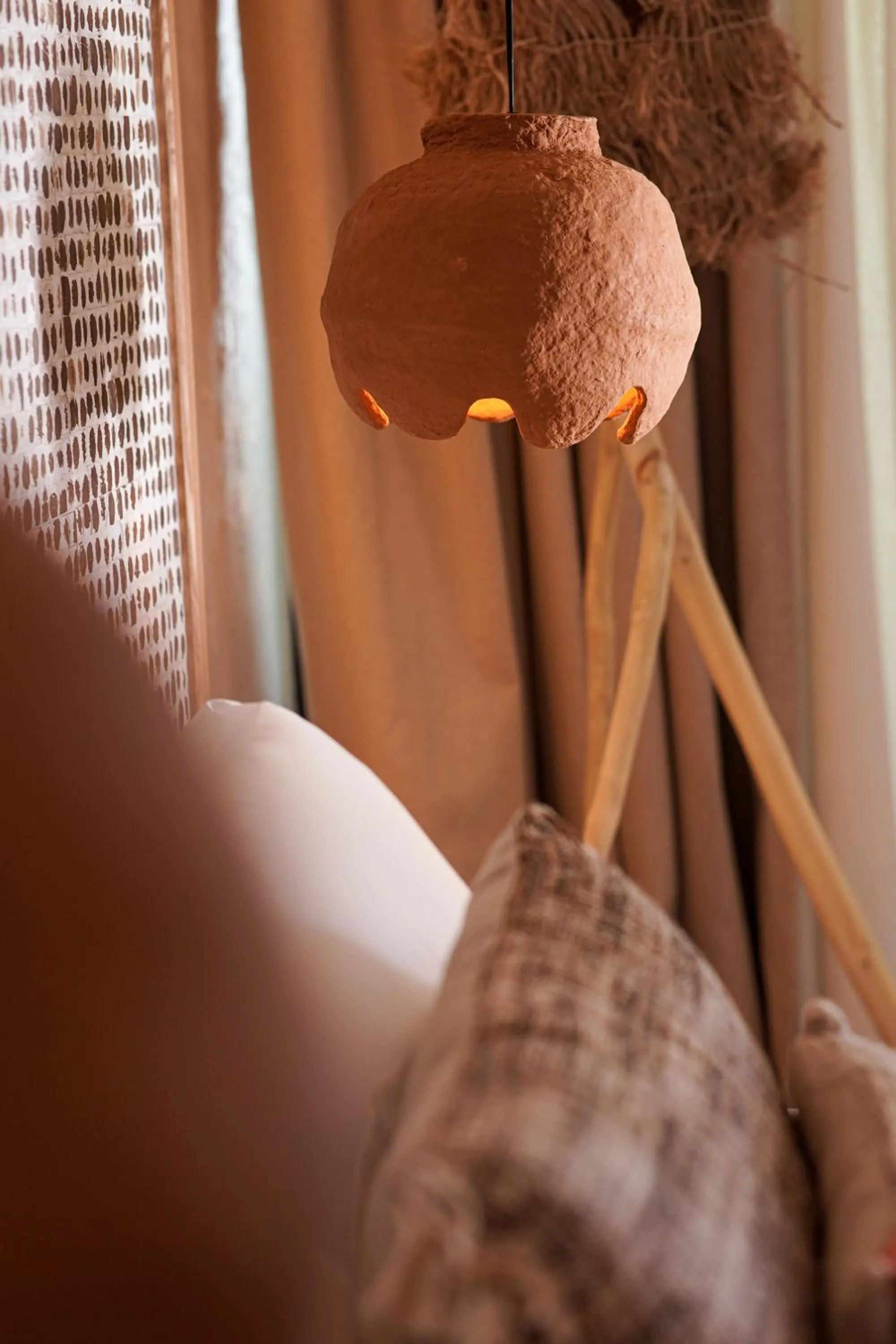 Decorative detail, Bed in Lost Seaside Hotel
