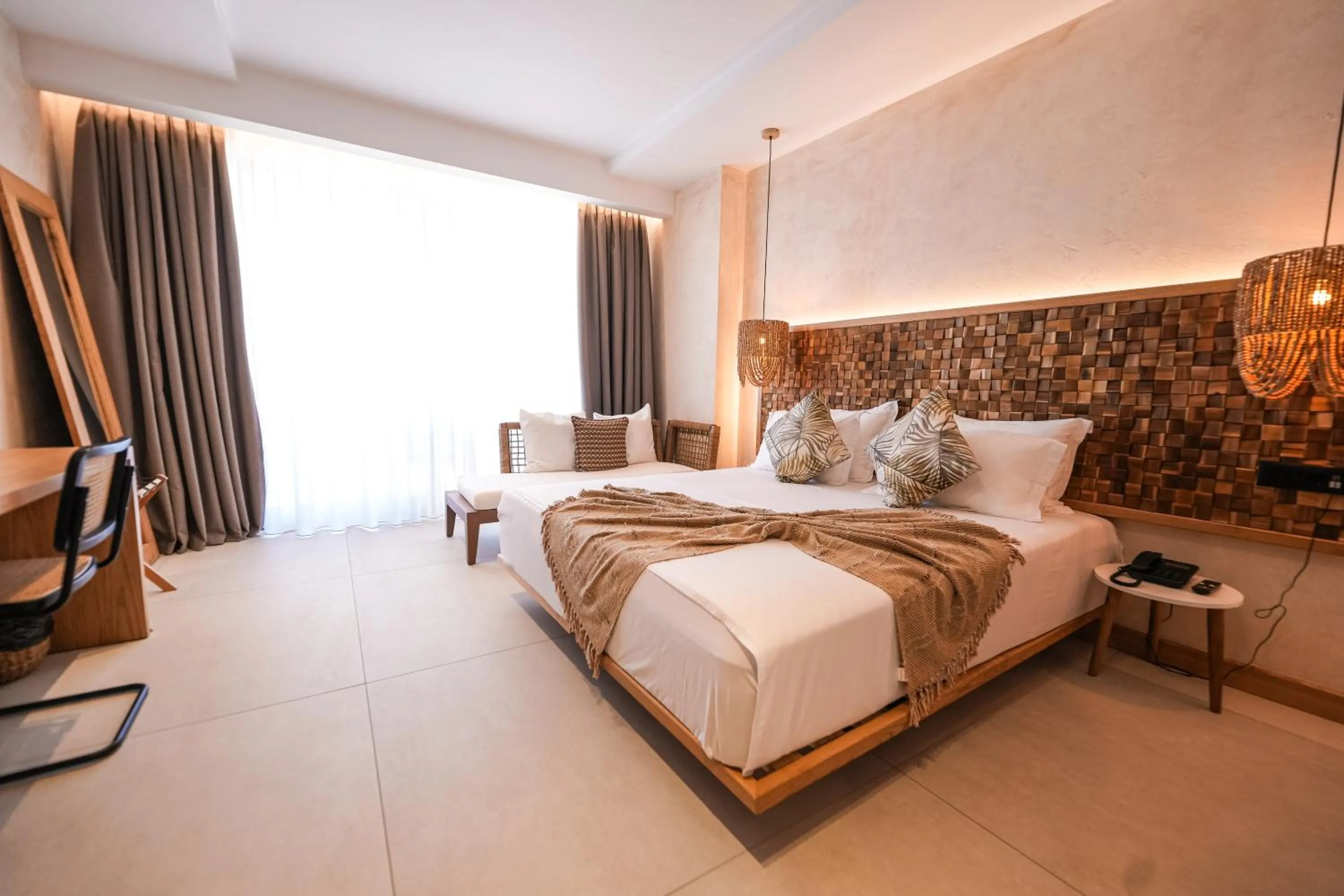 Bed in Lost Seaside Hotel
