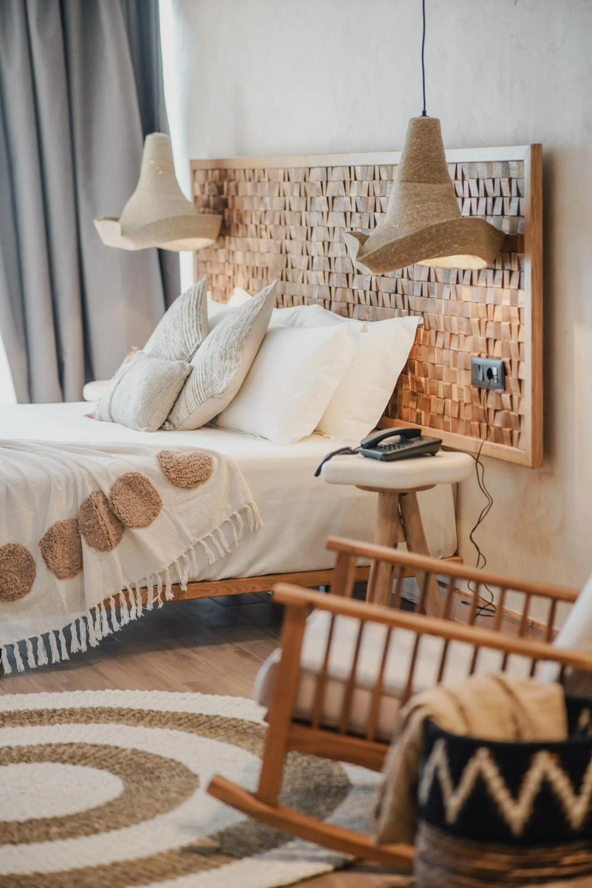 Bed in Lost Seaside Hotel