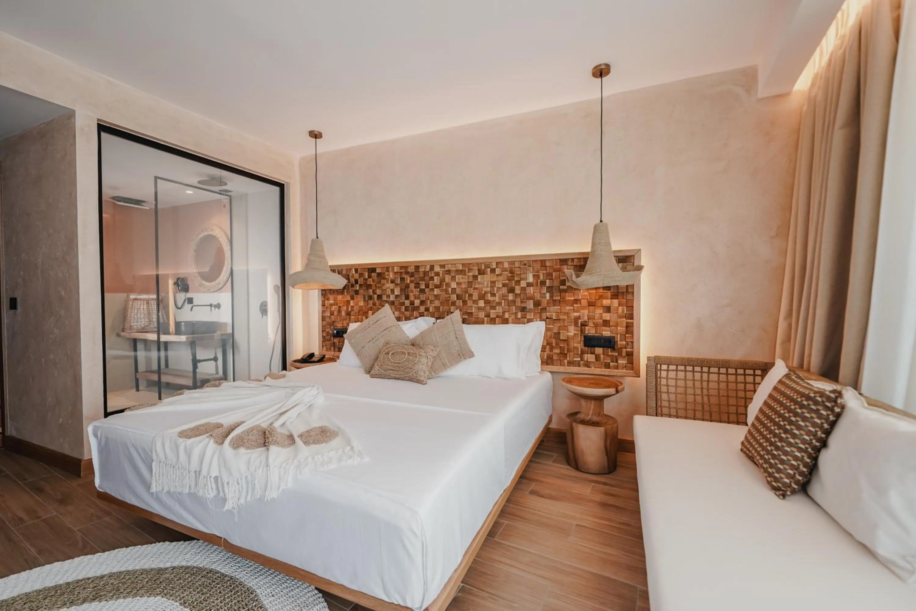 Bed in Lost Seaside Hotel