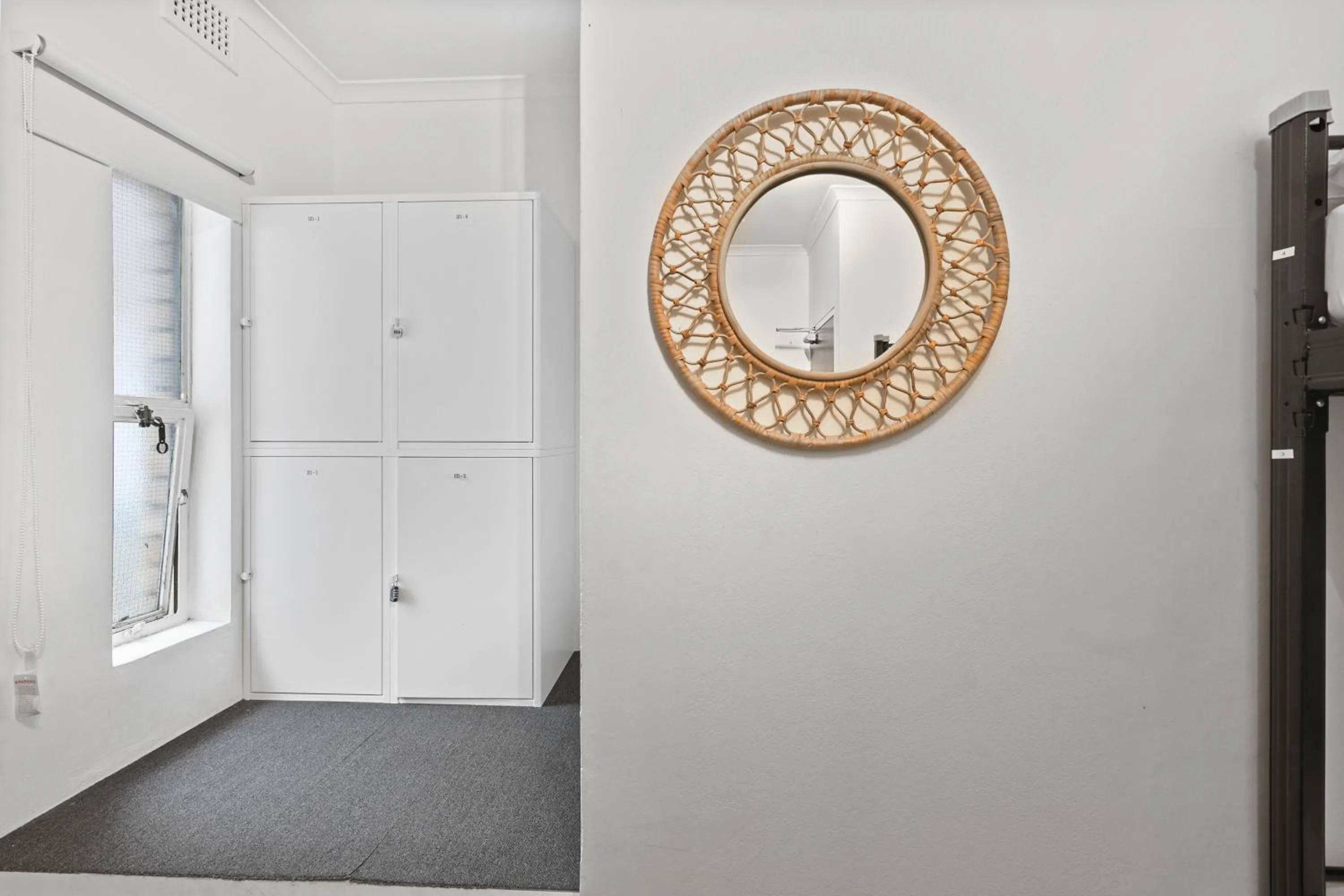 Decorative detail in AZZURRO POD HOTEL - Central Sydney