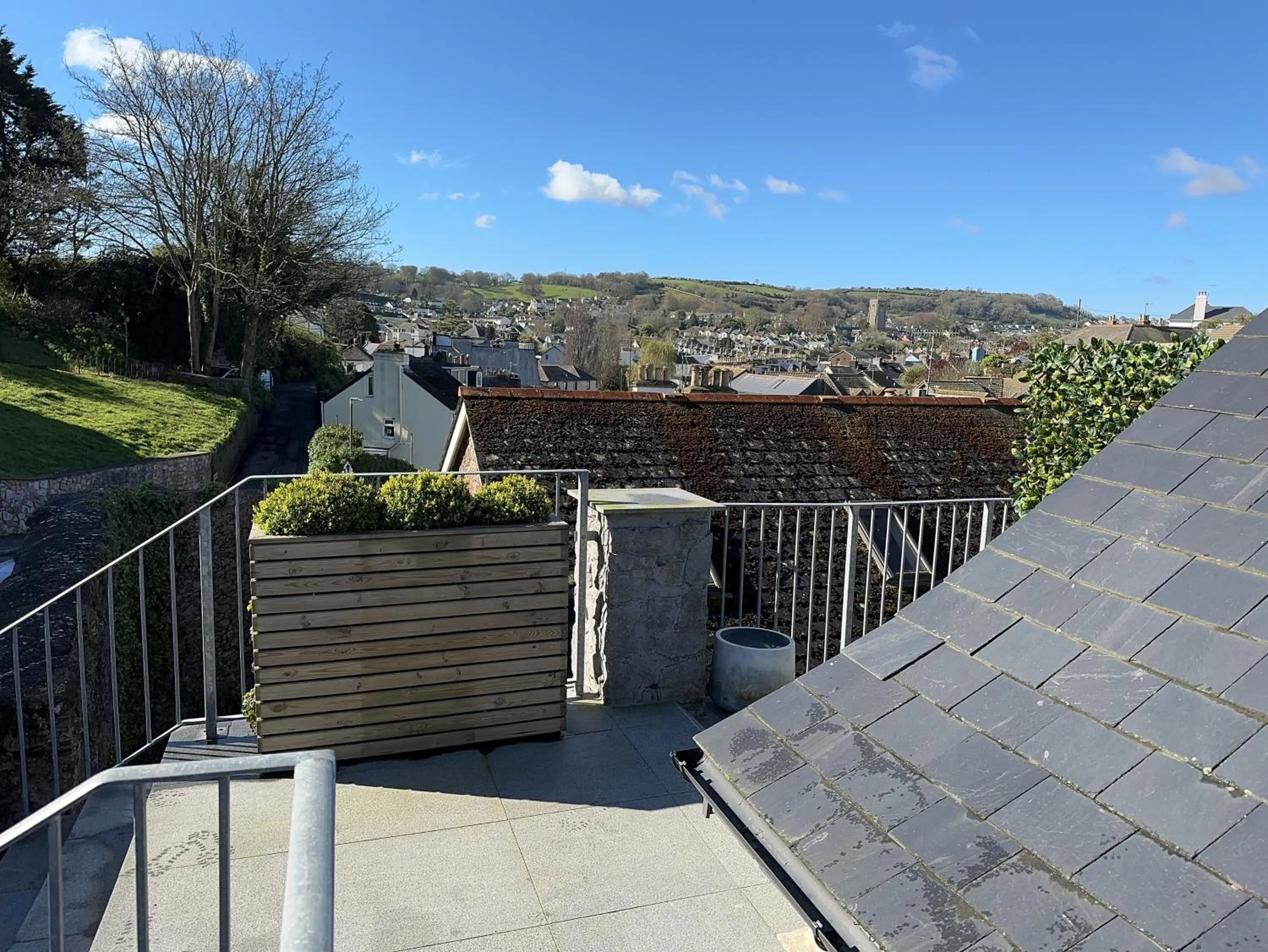 Balcony/Terrace in Beautiful, spacious 3 bed Brixham apartment