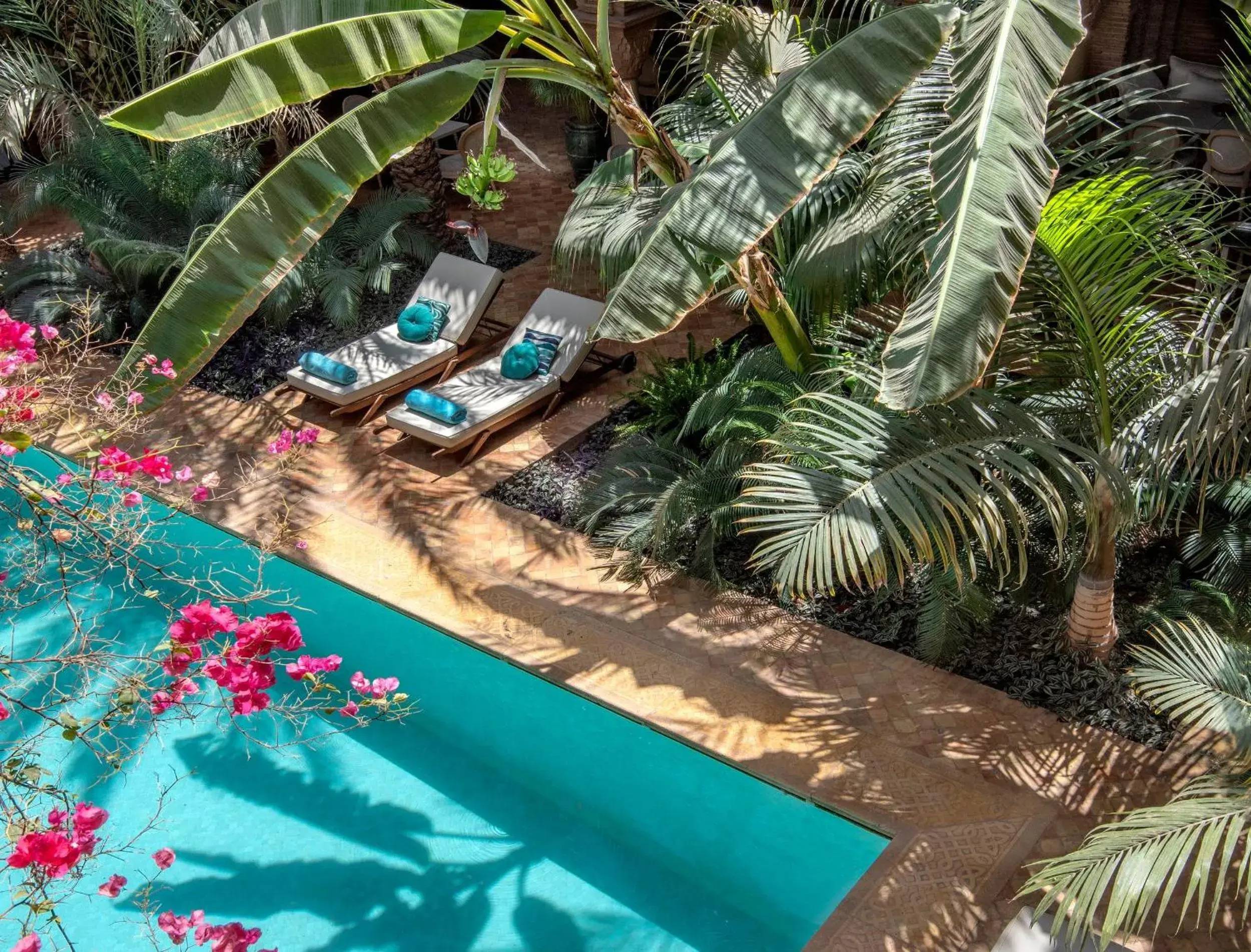 Swimming pool in La Sultana Marrakech Swimming pool in La Sultana Marrakech