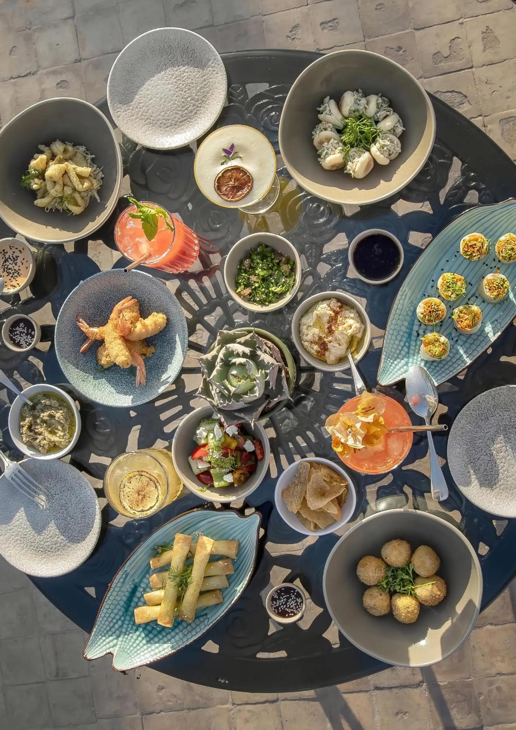 Food and drinks in La Sultana Marrakech