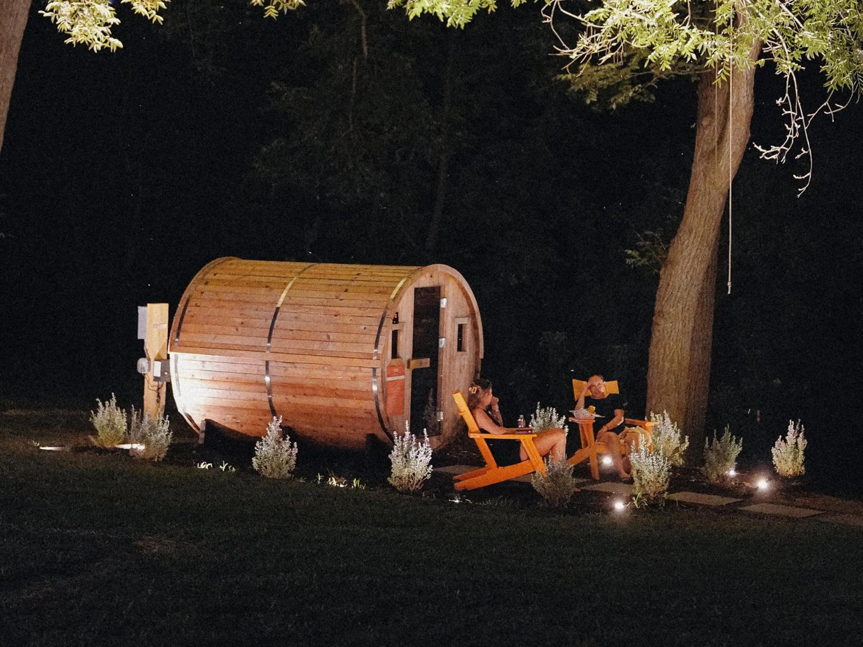 Night in Hacienda del Rio