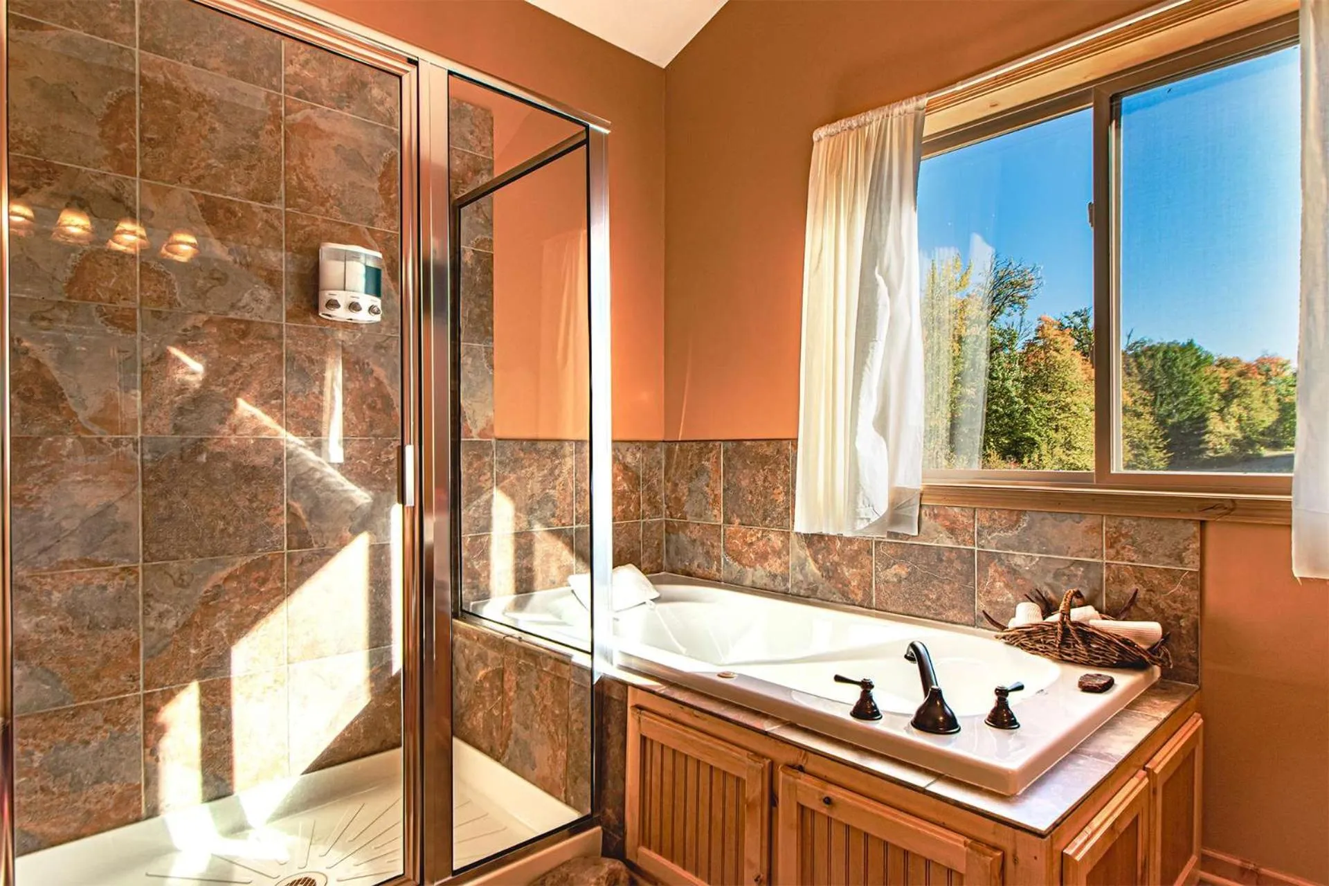 Spacious Leech Lake Home on 2 Private Acres, 200' of lake shore 15 Minutes to Walker with boat lift, dock, swimming, fire pit