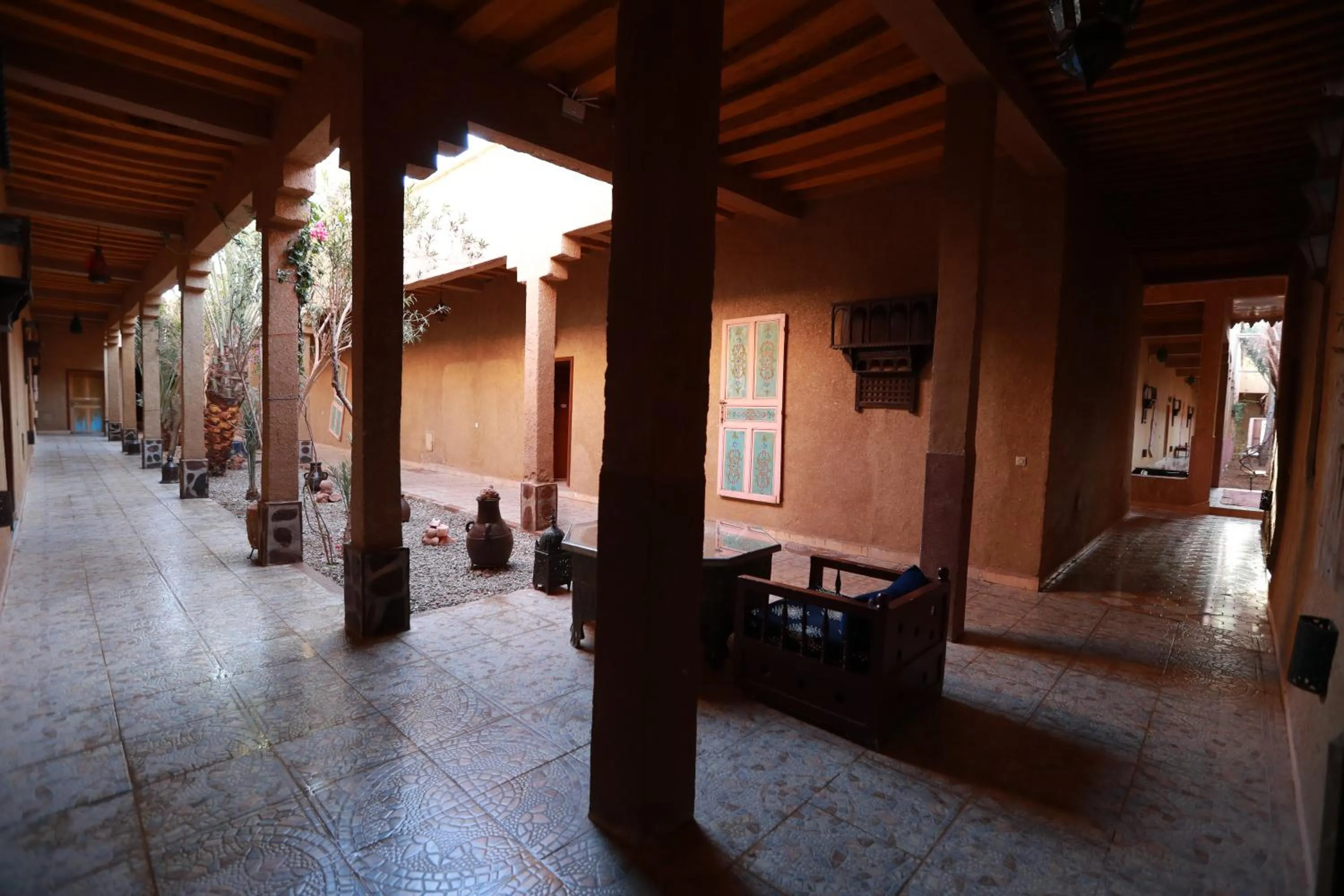 Patio in Kasbah Tizimi