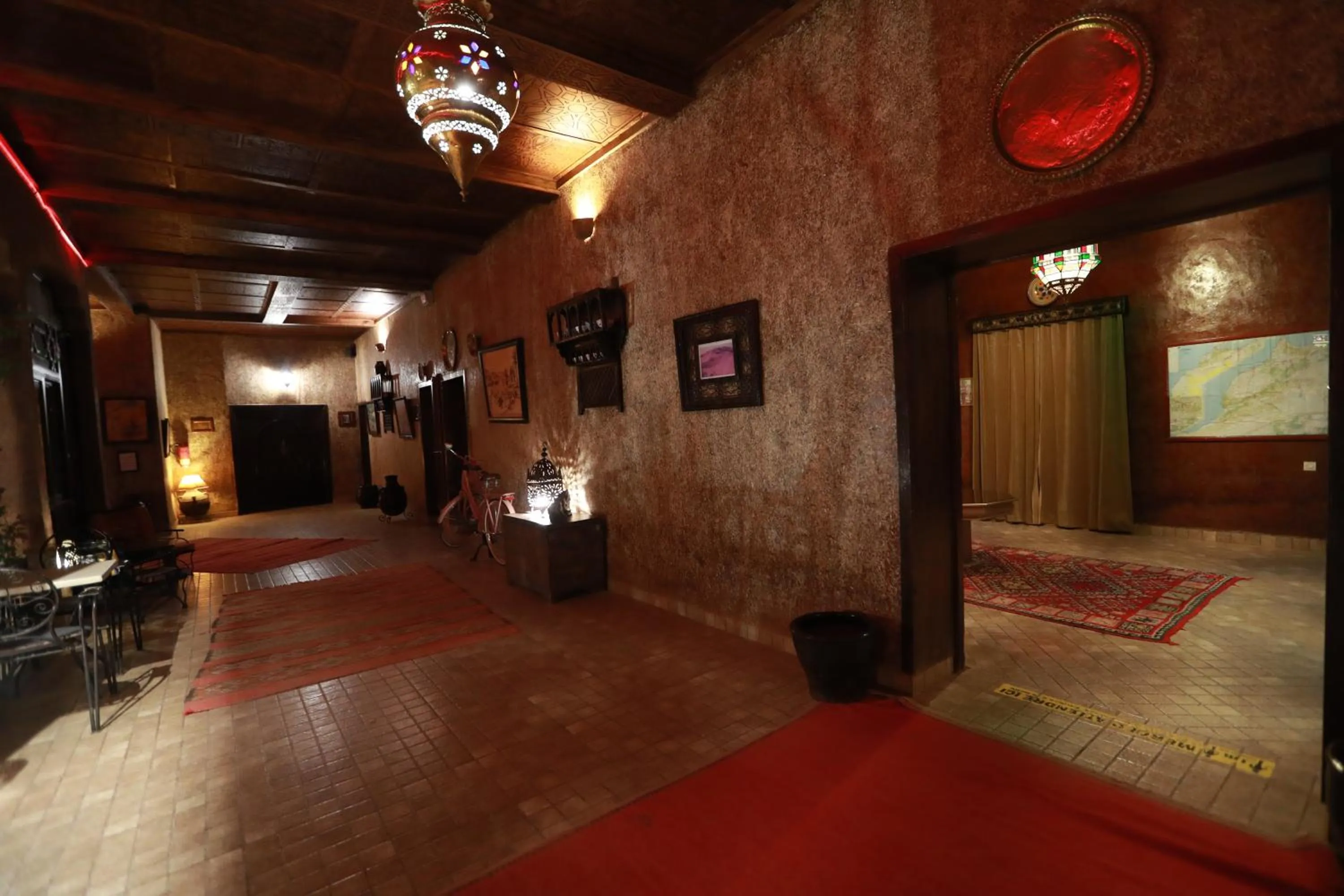 Lobby or reception in Kasbah Tizimi