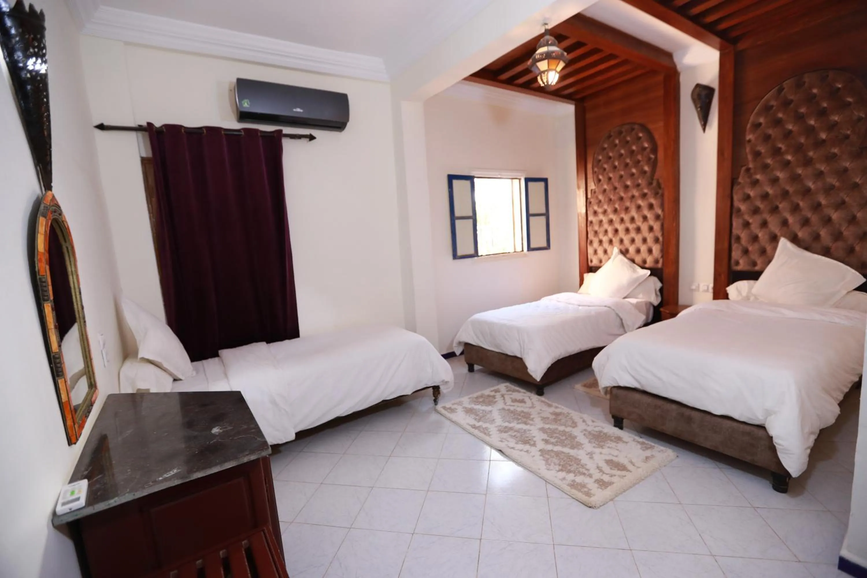 Bed in Kasbah Tizimi