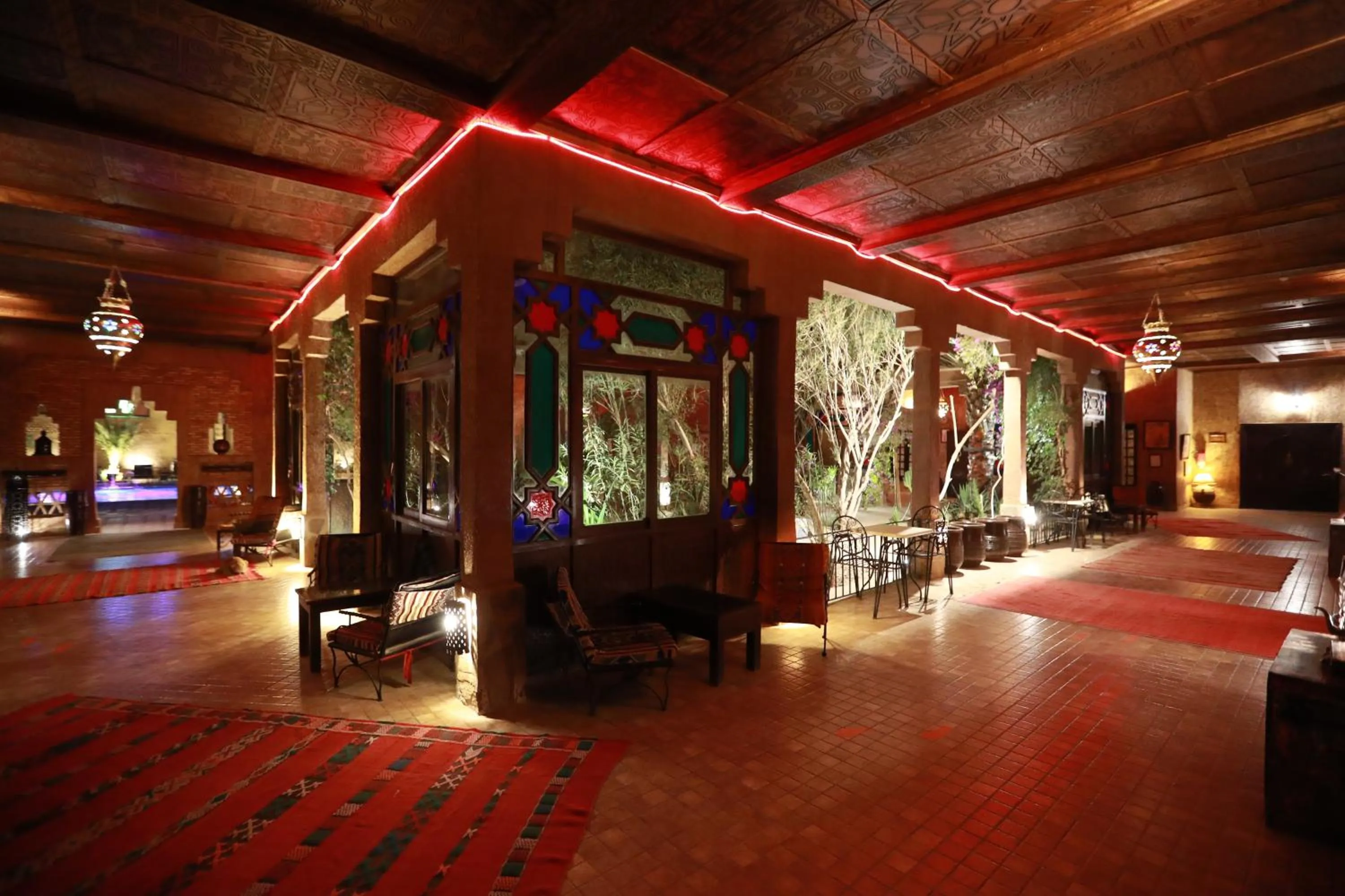 Lobby or reception in Kasbah Tizimi