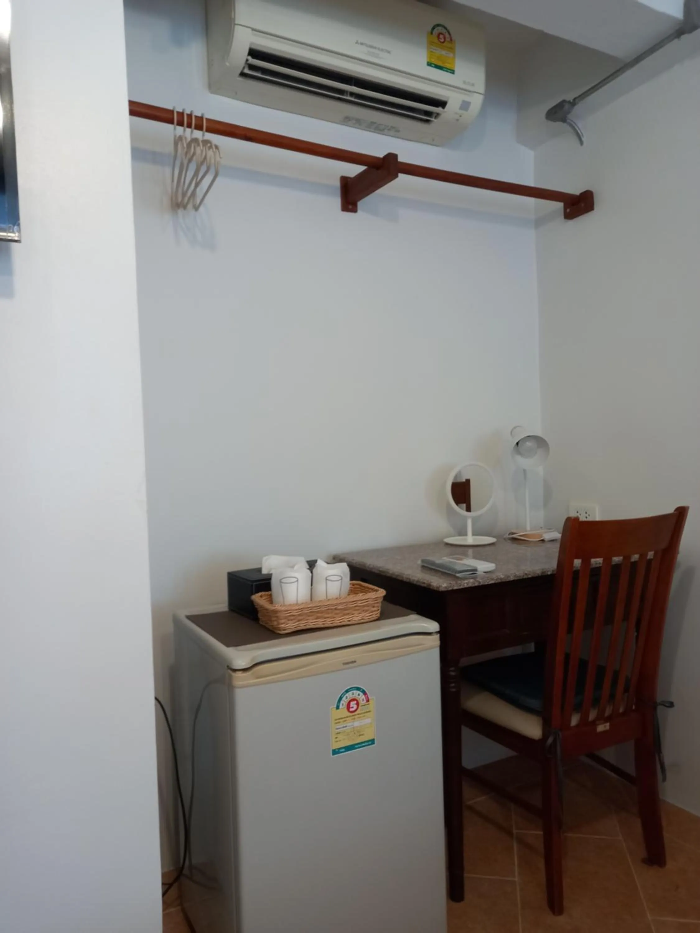 air conditioner in Valentier Cafe and Hotel