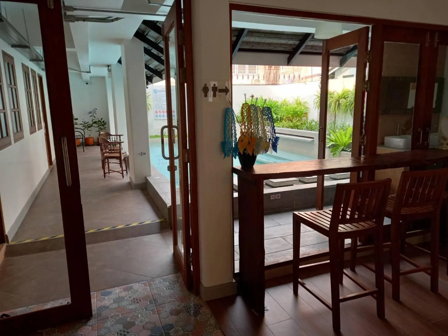 Property building in Valentier Cafe and Hotel