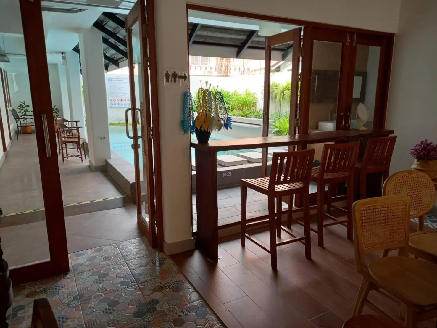 Property building in Valentier Cafe and Hotel