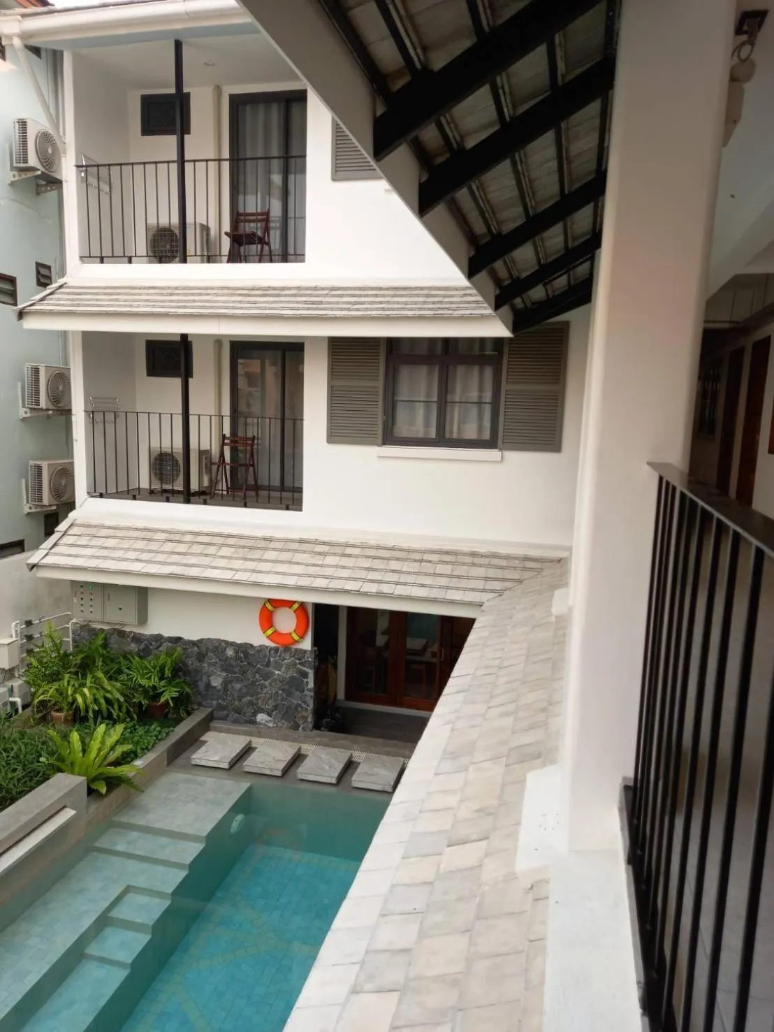 Property building in Valentier Cafe and Hotel