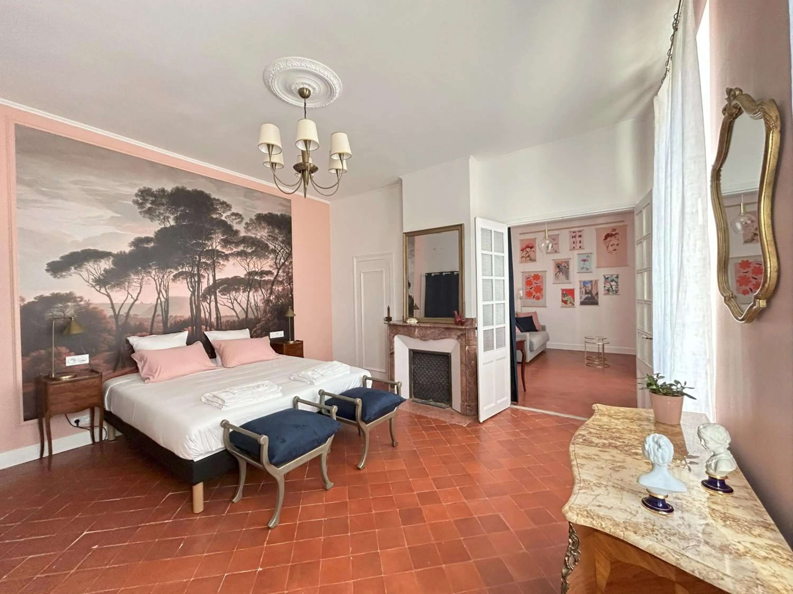 Bedroom, Bed in Domaine de Lanis - Chambres d'hôtes avec parc et piscine