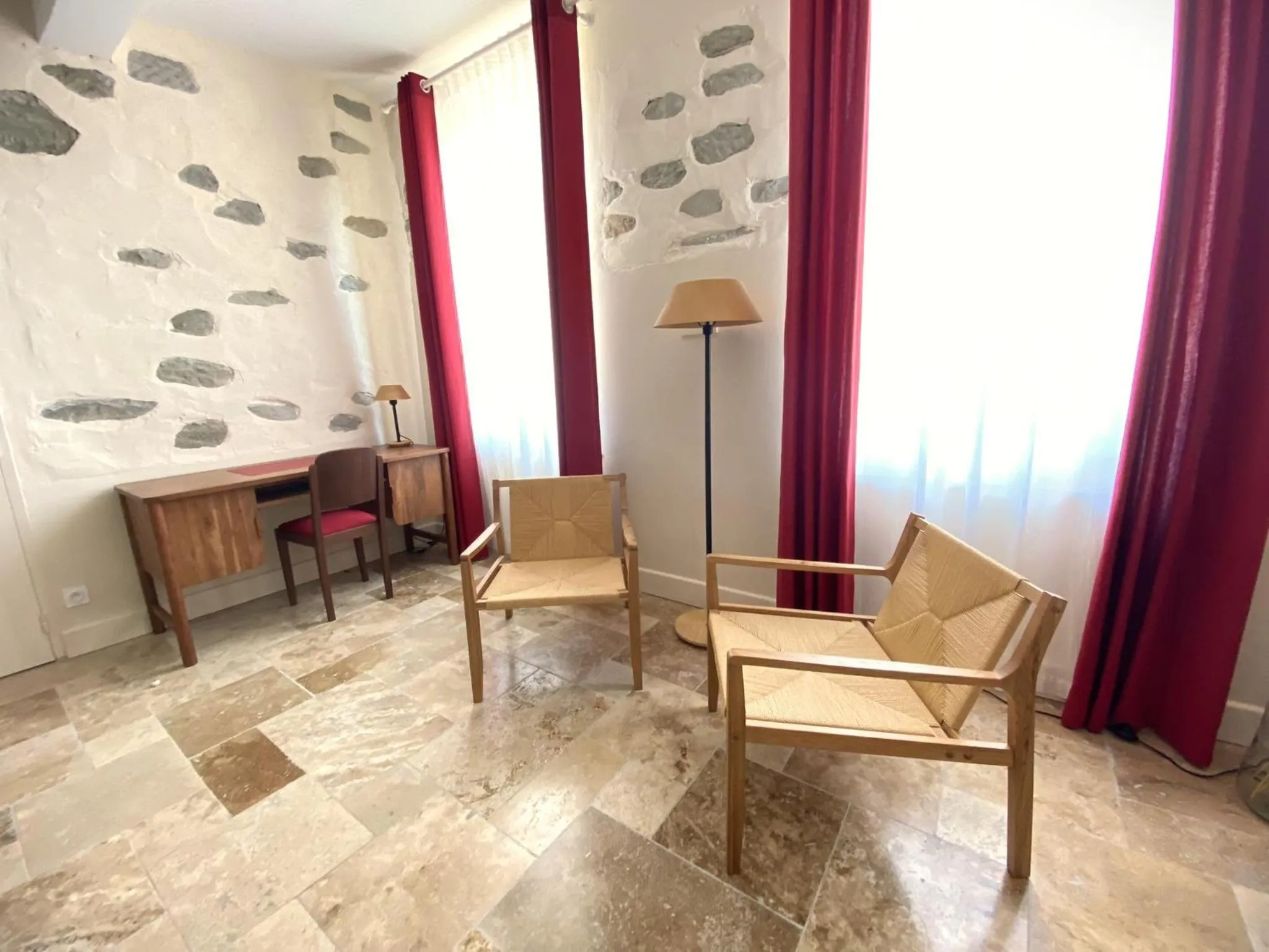 Seating area in Domaine de Lanis - Chambres d'hôtes avec parc et piscine