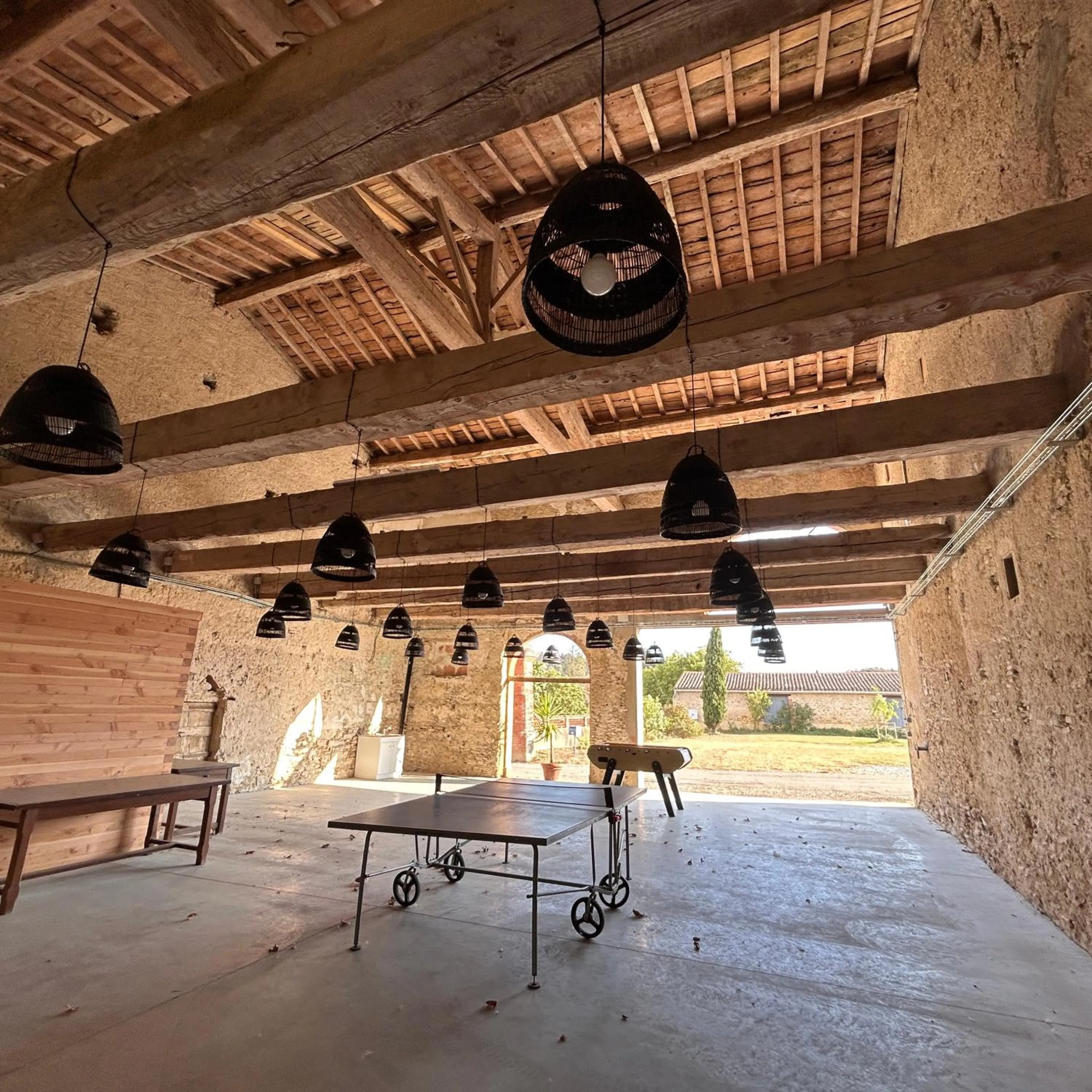 Game Room in Domaine de Lanis - Chambres d'hôtes avec parc et piscine