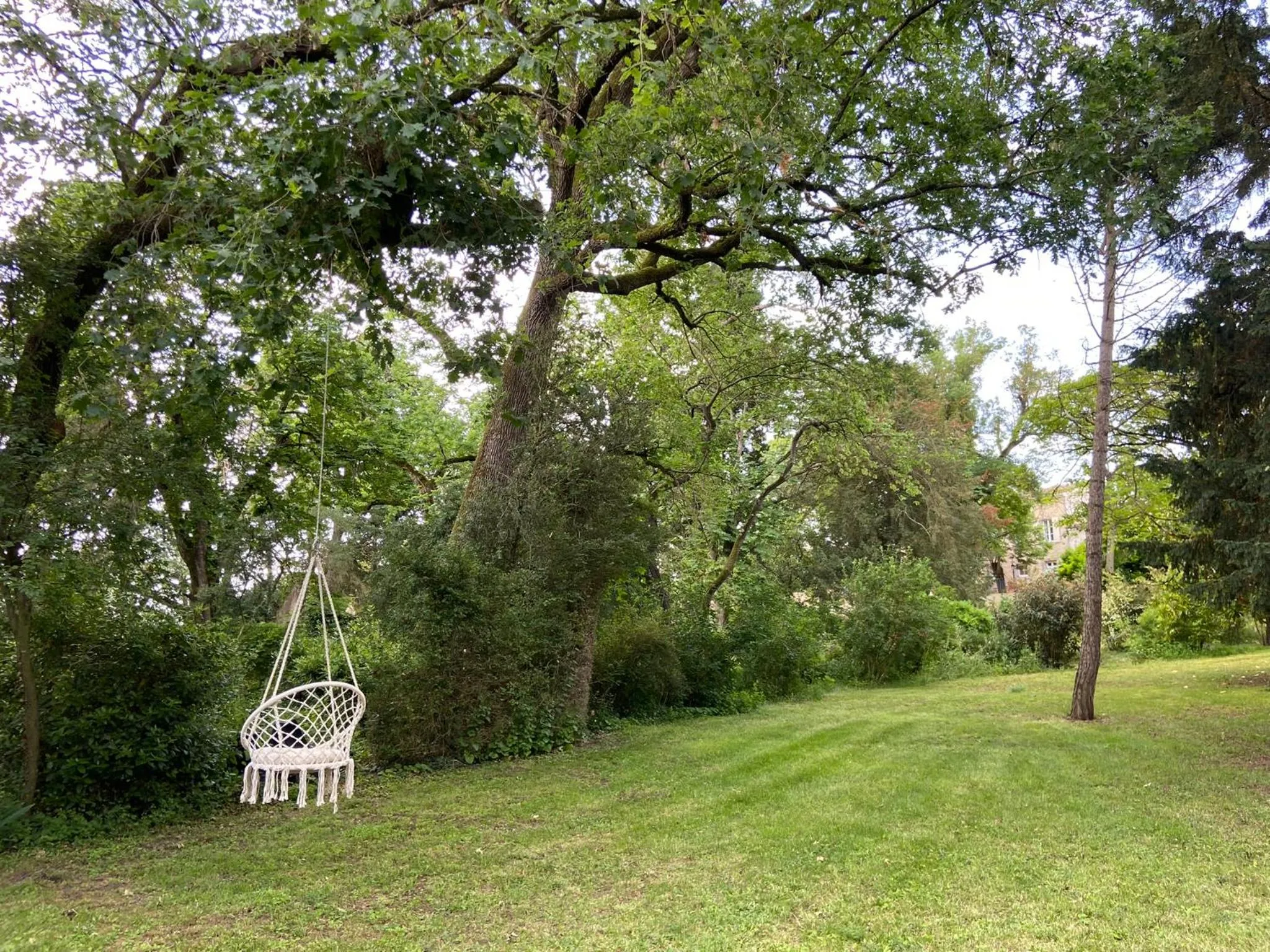 Garden in Domaine de Lanis - Chambres d'hôtes avec parc et piscine