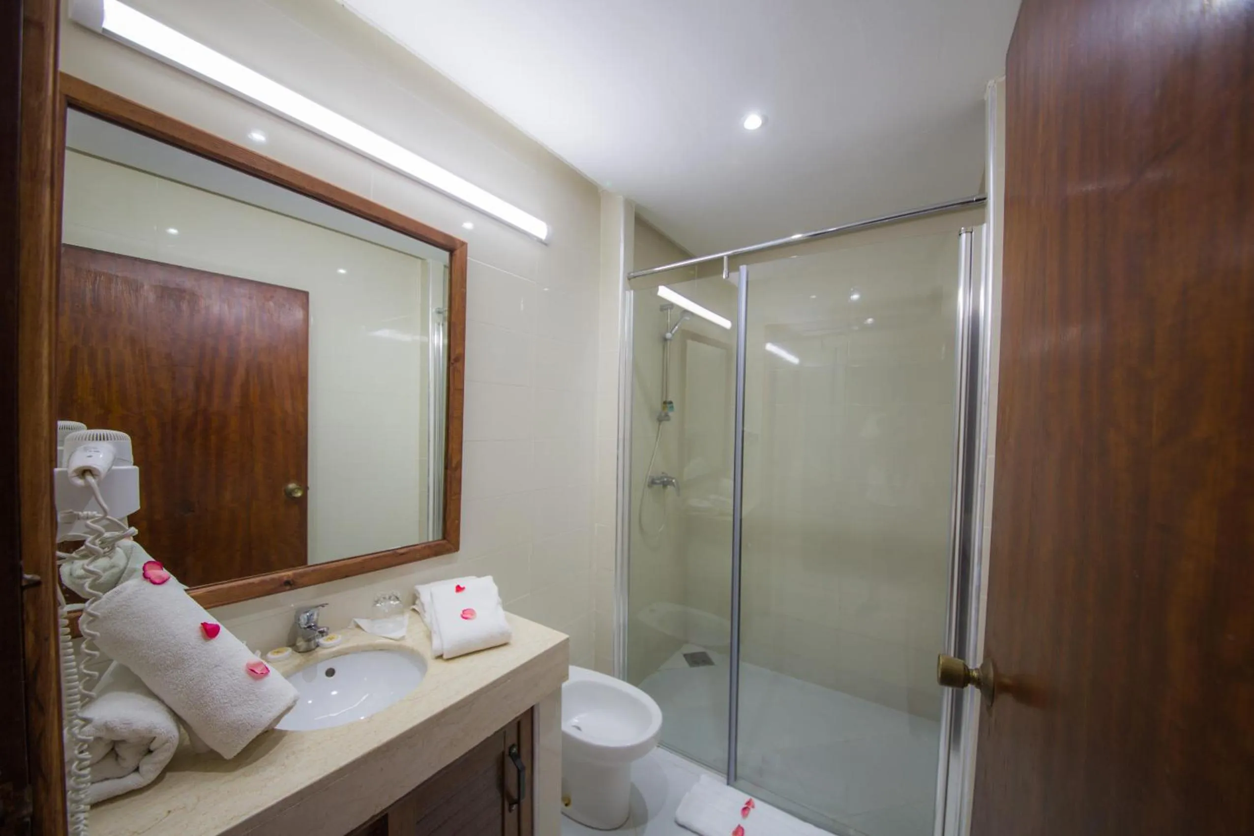 Shower in Hôtel Des Iles