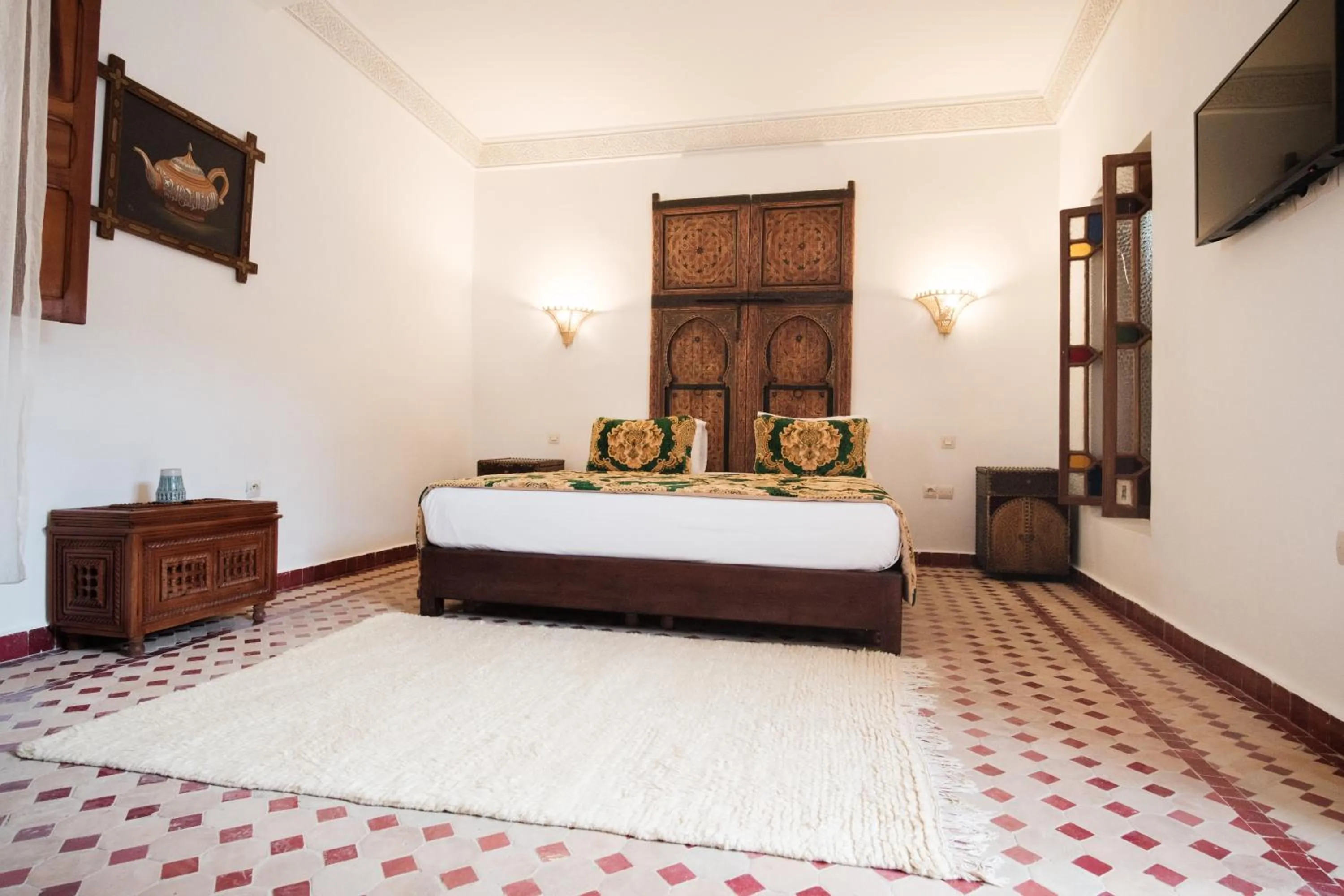 Photo of the whole room, Bed in Riad Dar Laura